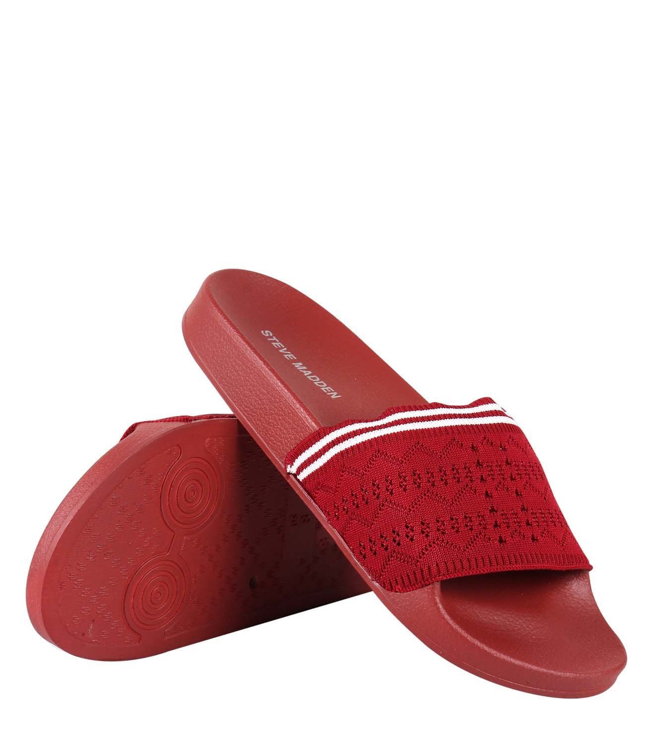 red designer slides