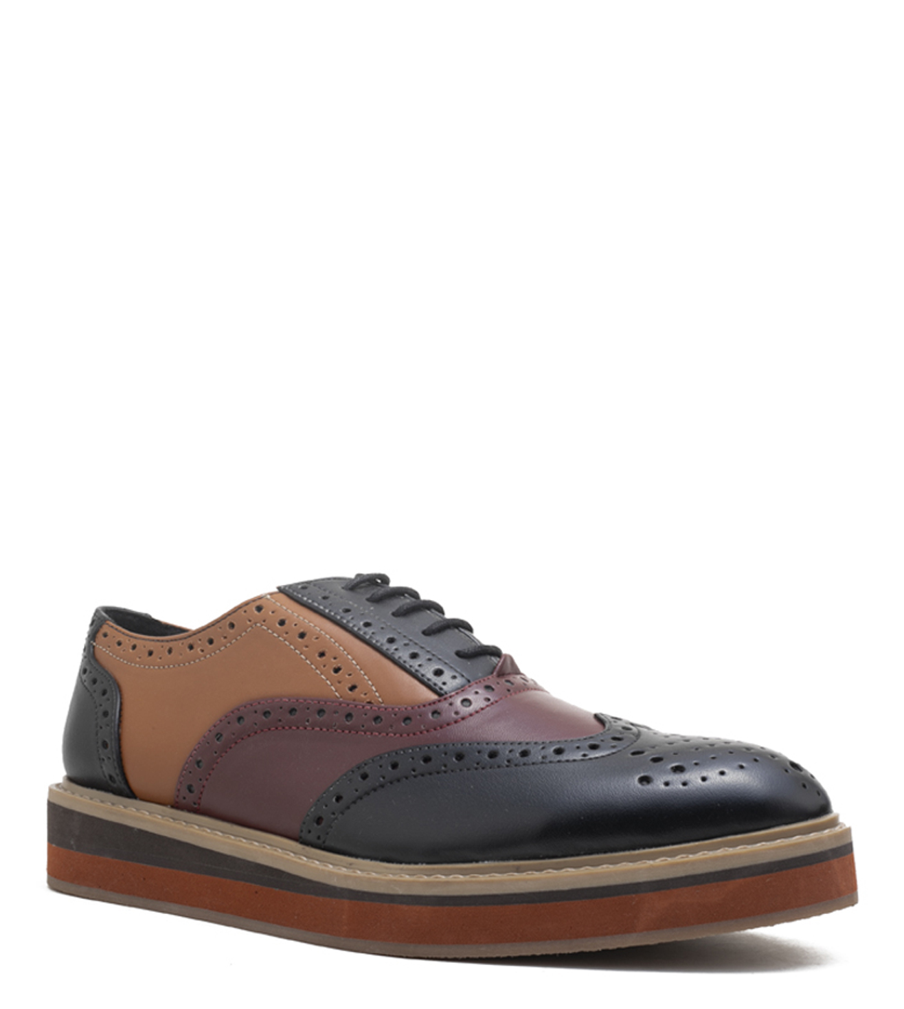 Beverly Tricolour Brogues 