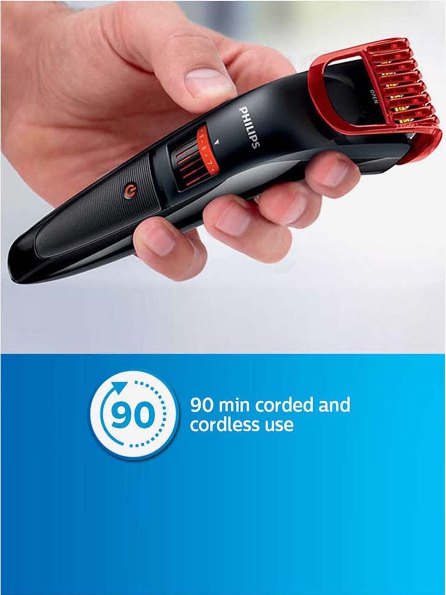 philips trimmer quick charge