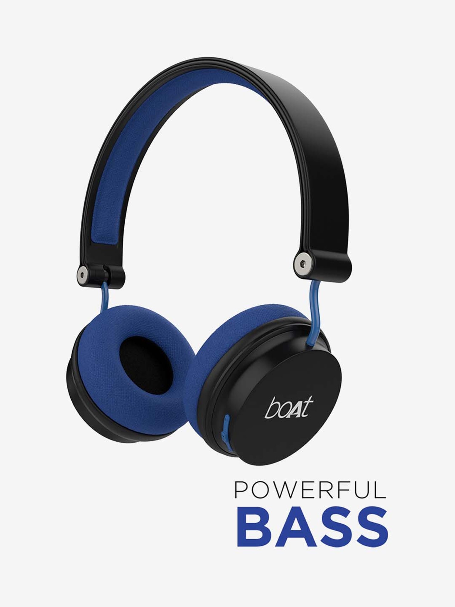 Buy Boat Rockerz 400 T Wireless Headphone With Super Extra Bass Up To 8h Playtime Black Blue Online At Best Prices Tata Cliq