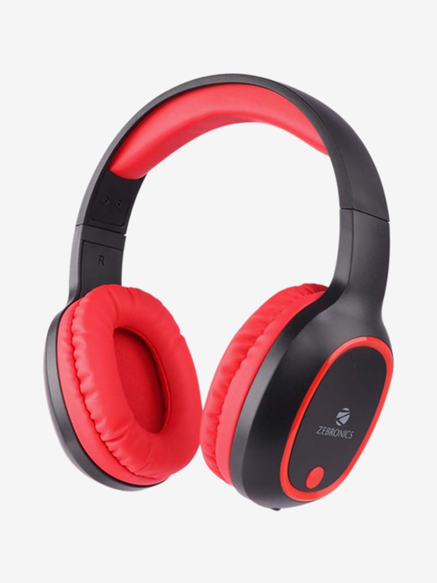 Red and discount black bluetooth headphones