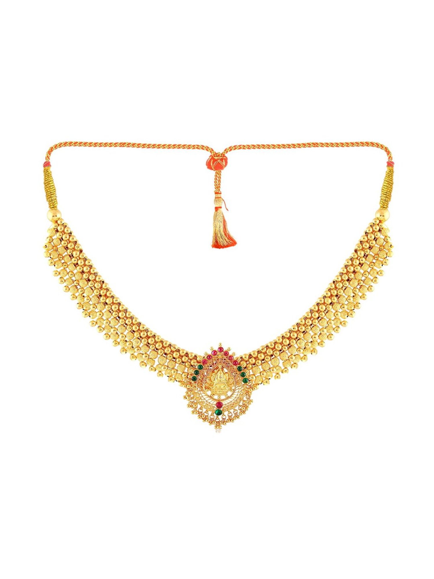 Gold necklace designs deals in malabar gold