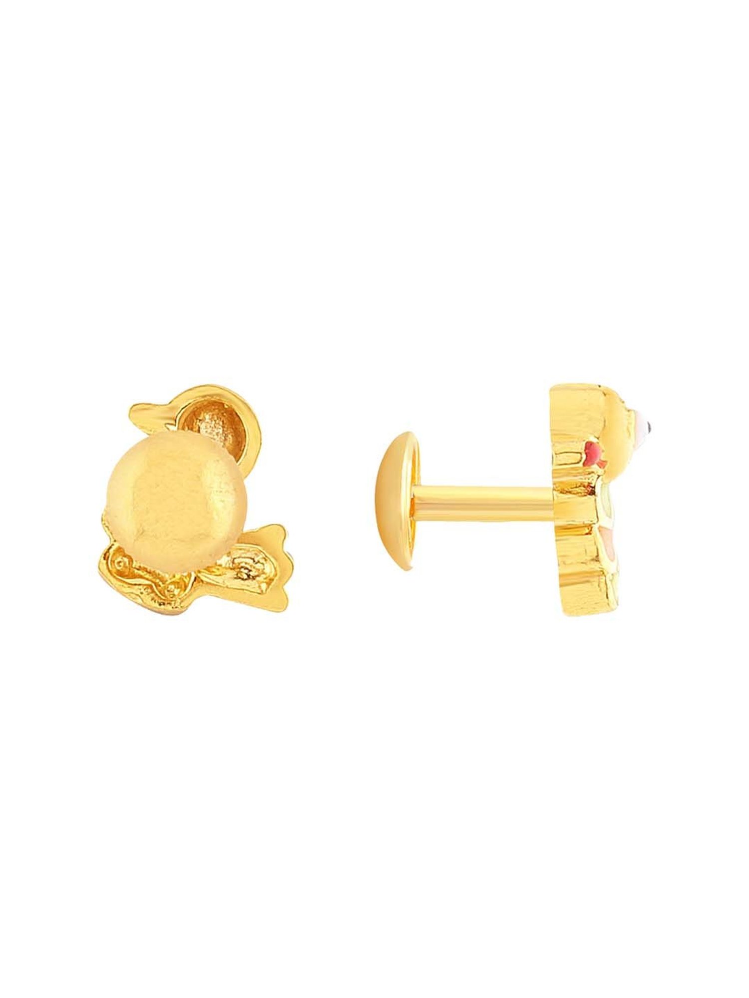 Engagement Party Wear Gold Earrings at Rs 2500/gram in Madurai | ID:  20527179230