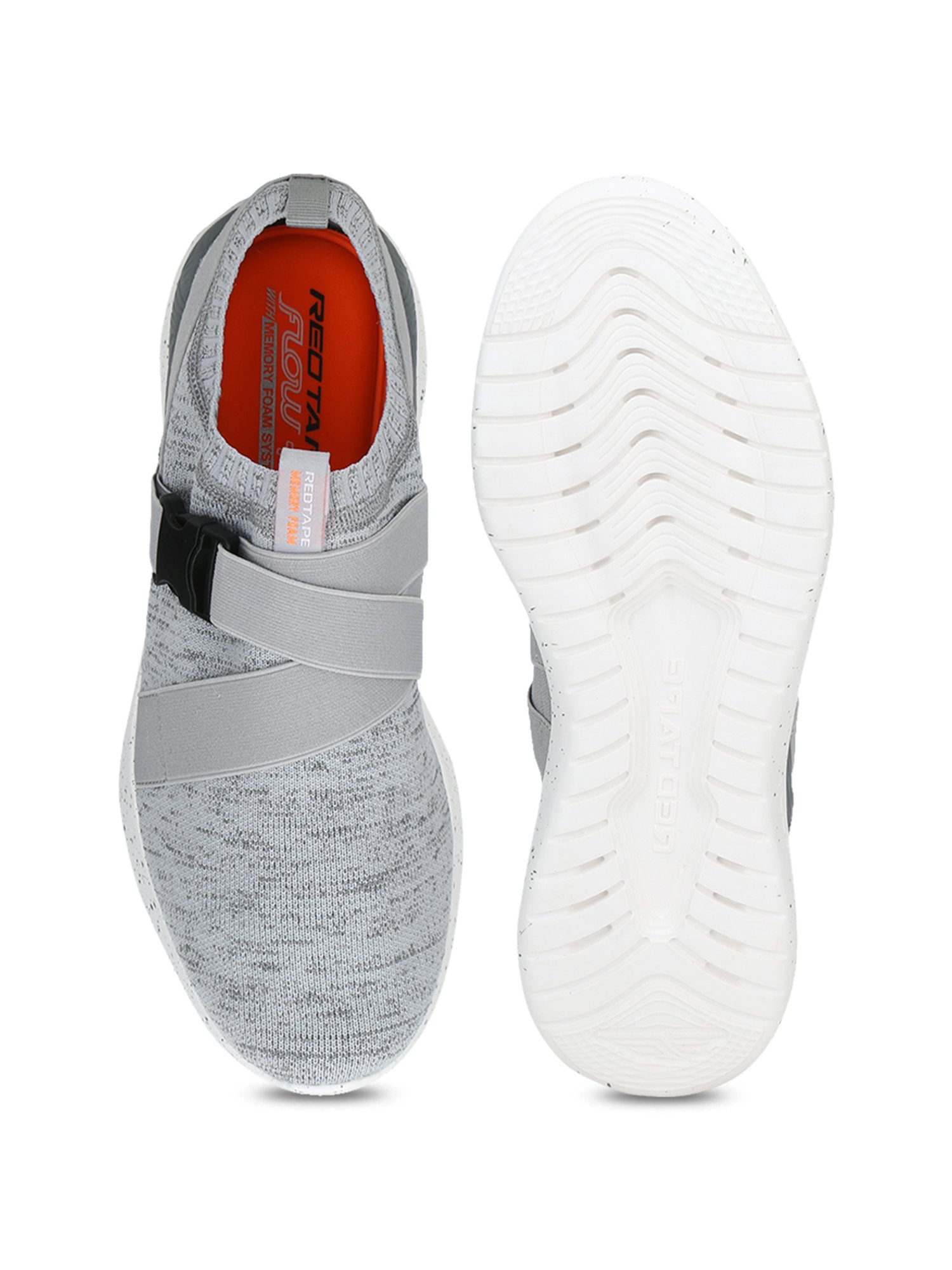 Buy Red Tape Grey Walking Shoes for Men 
