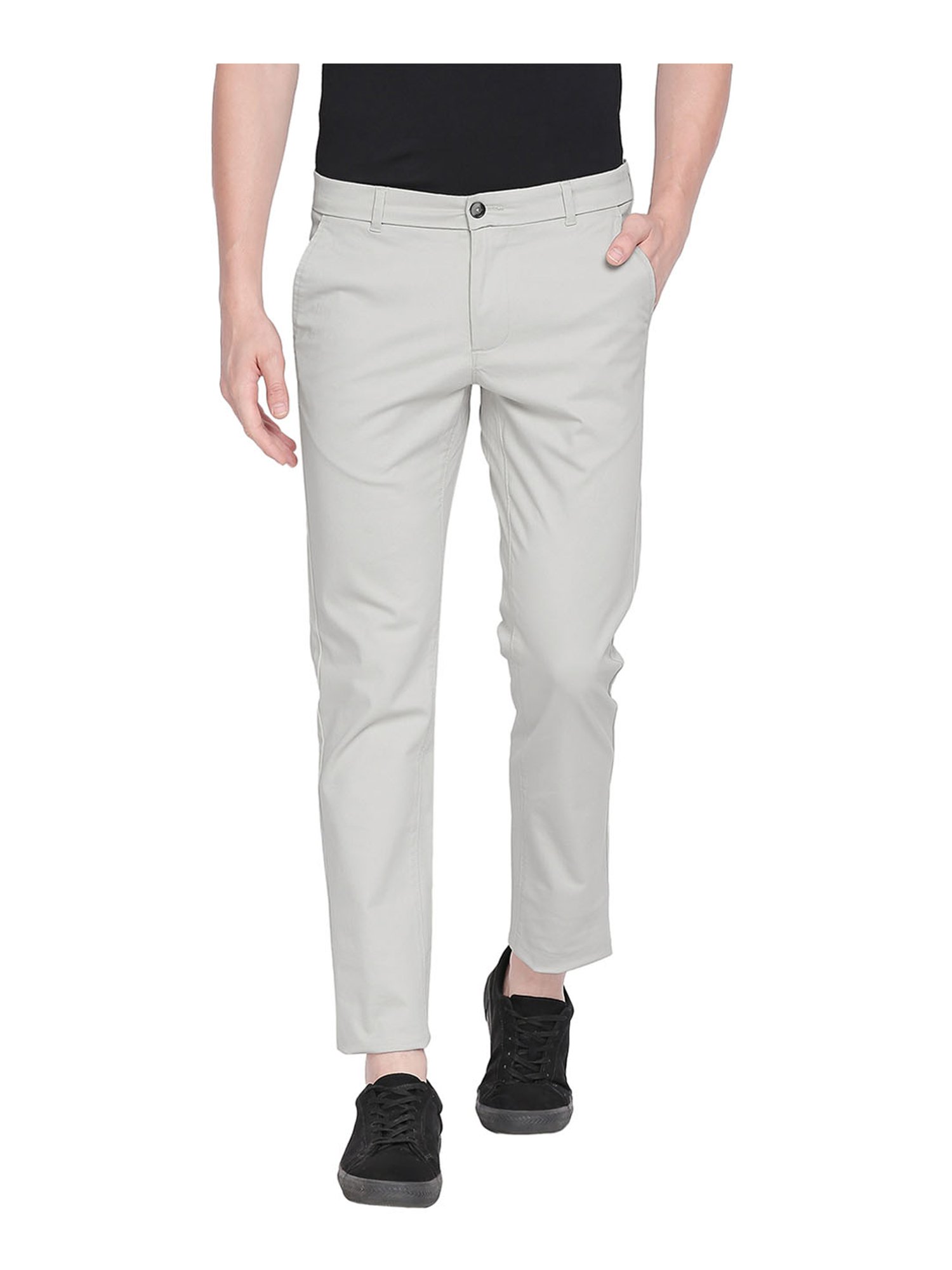 What Color Pants Go With Gray Shirt White Trousers Neutral Men Outfit Idea  Ins  Men fashion casual outfits Men fashion casual shirts Homecoming  outfits for guys