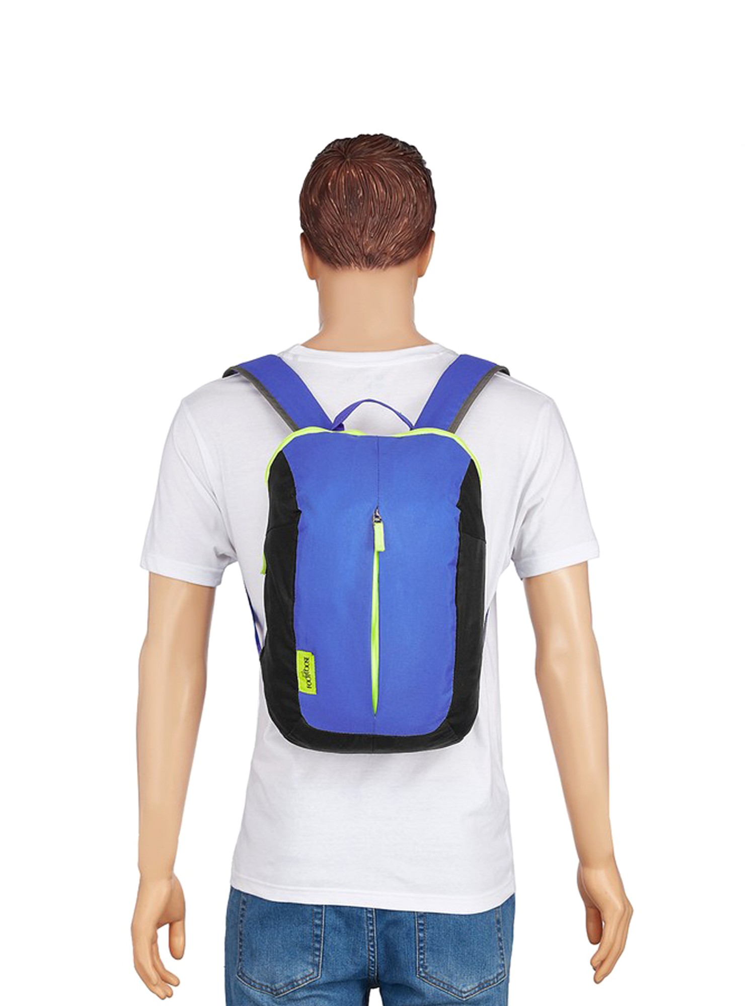 Buy Skybags Footloose 10 Ltrs Royal Blue & Black Small Backpack 
