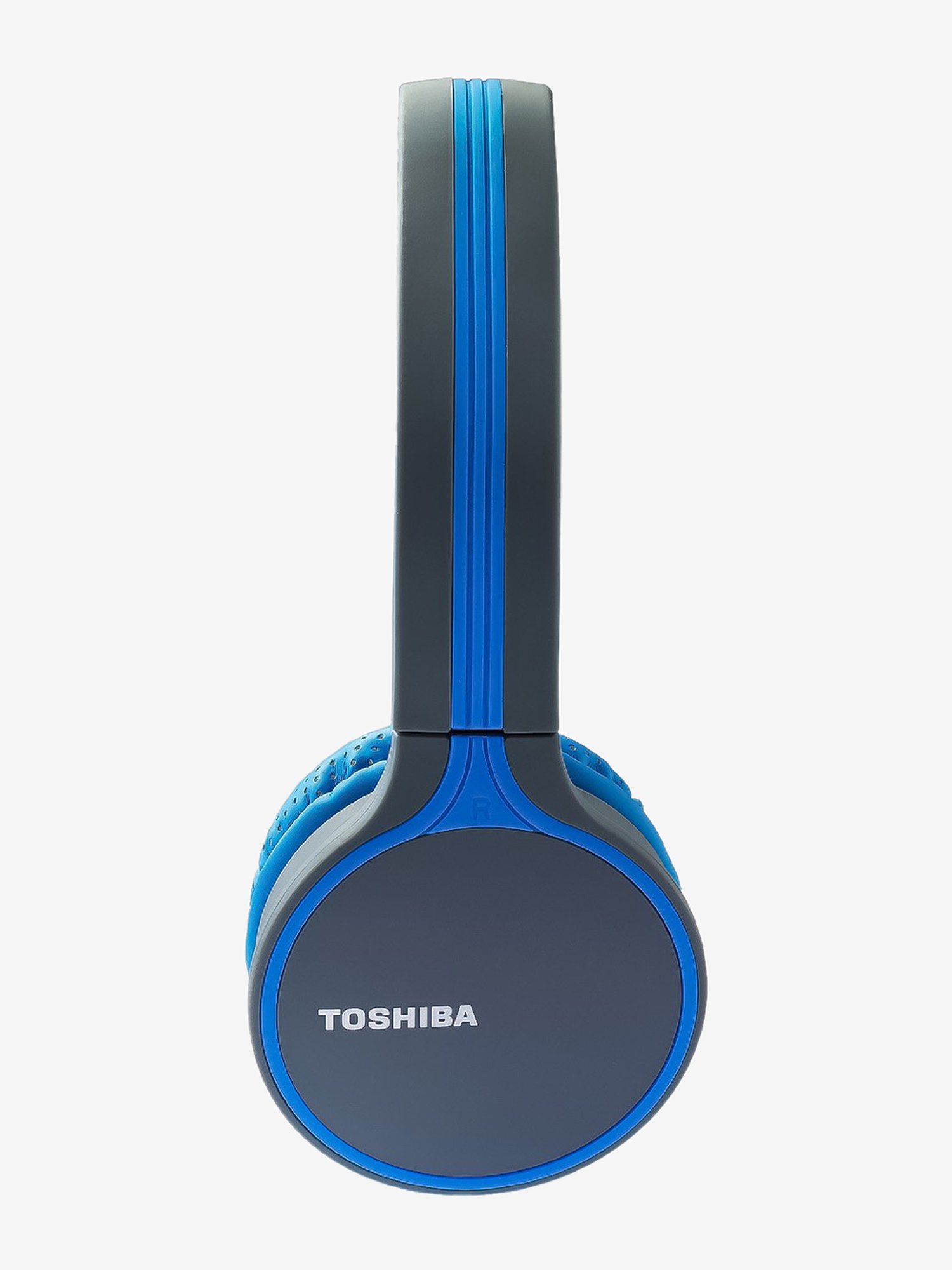 Toshiba RZE BT180H On The Ear Bluetooth Headphone With Mic Blue