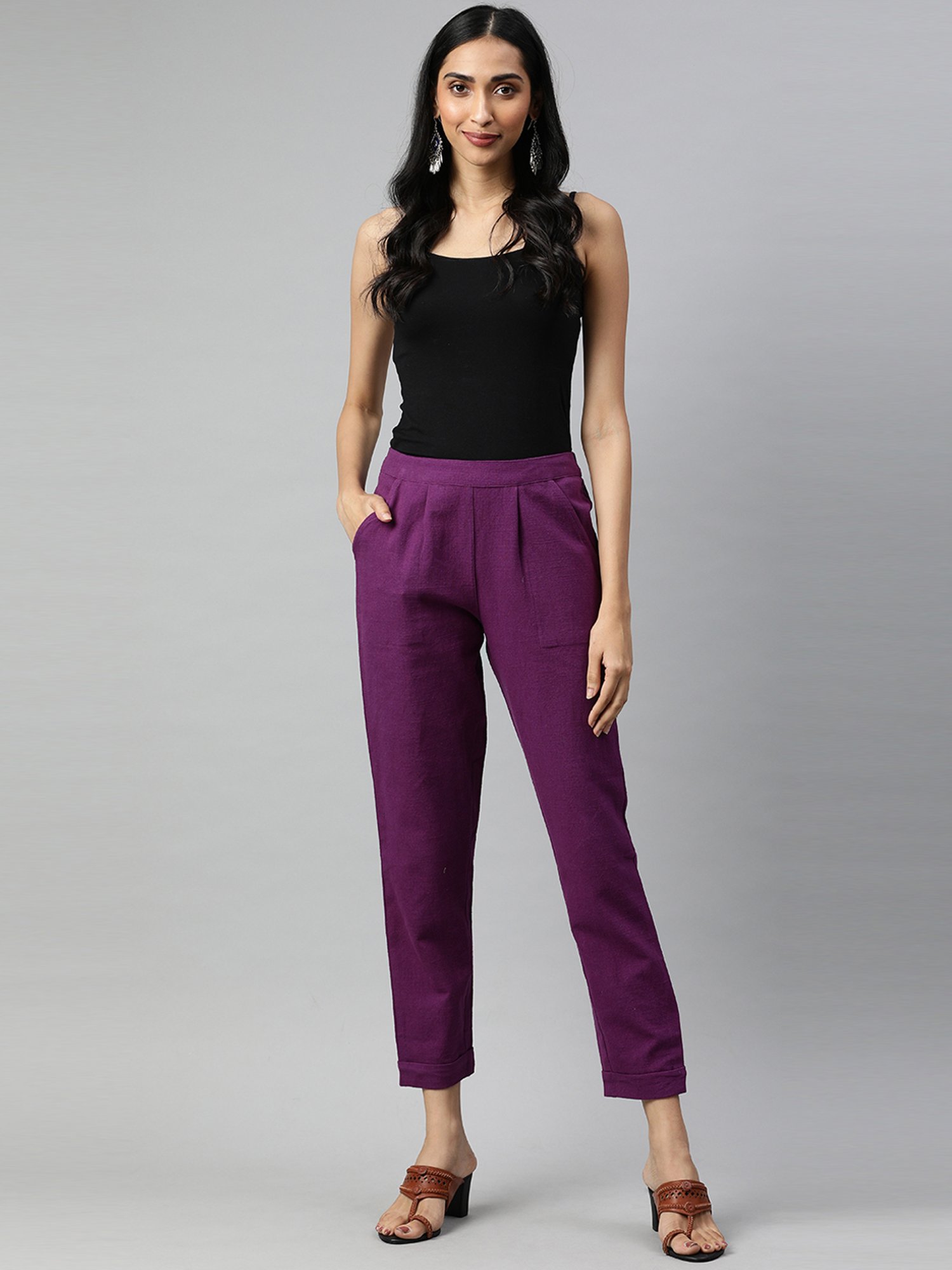 Women's Purple Pants + FREE SHIPPING | Clothing | Zappos.com