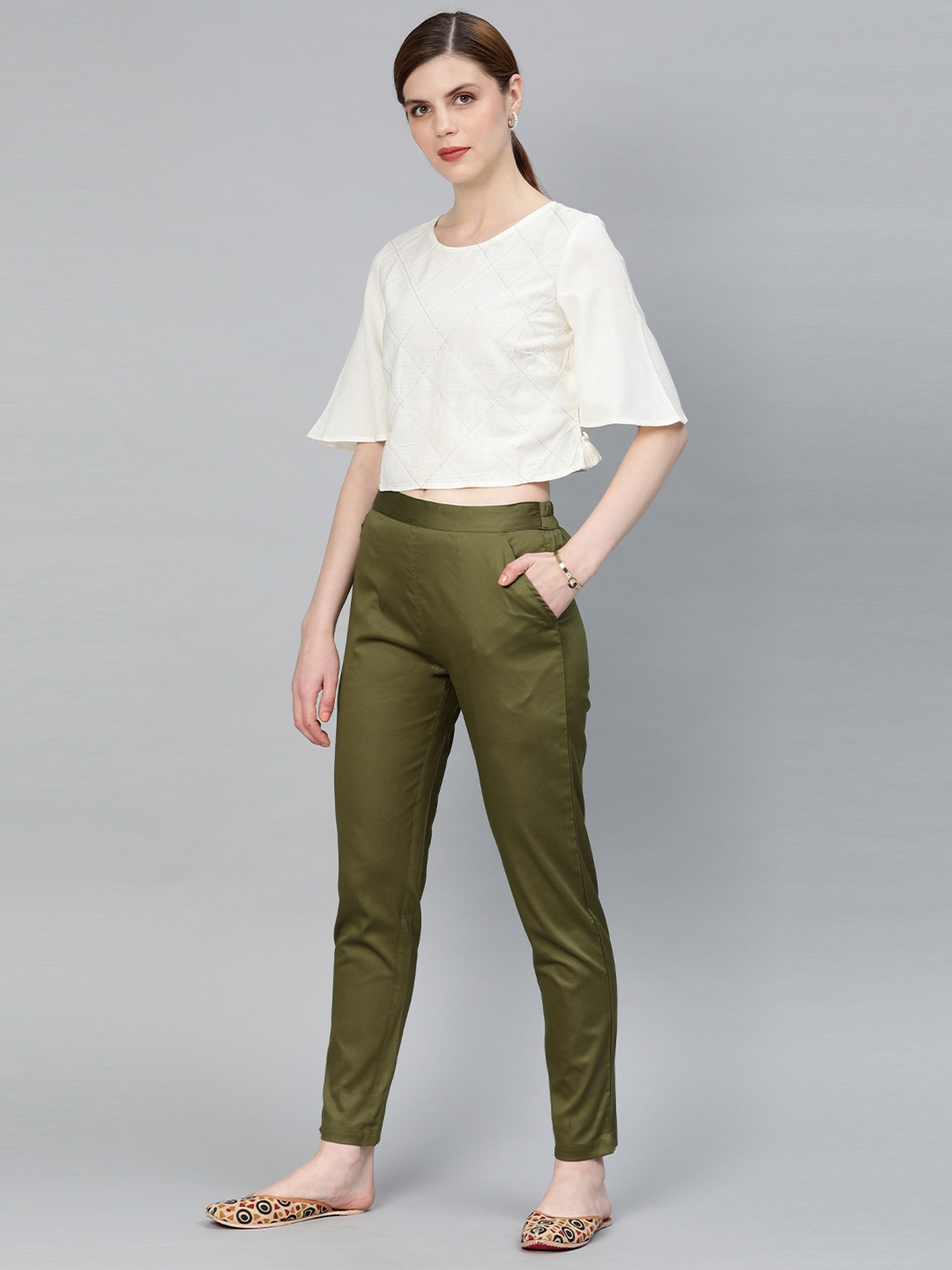 Olive trousers hi-res stock photography and images - Alamy