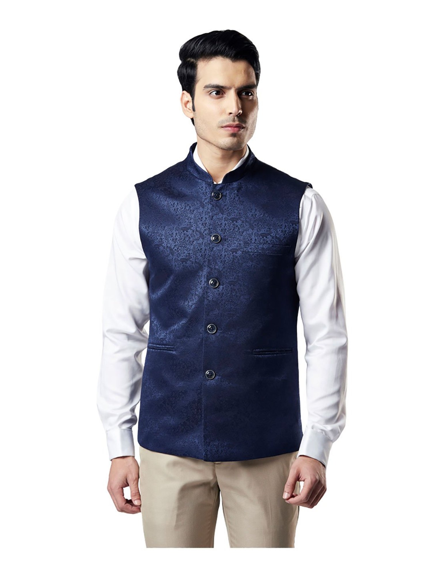 Khadi Cotton Jacket Nehru Jacket For Men Jacket