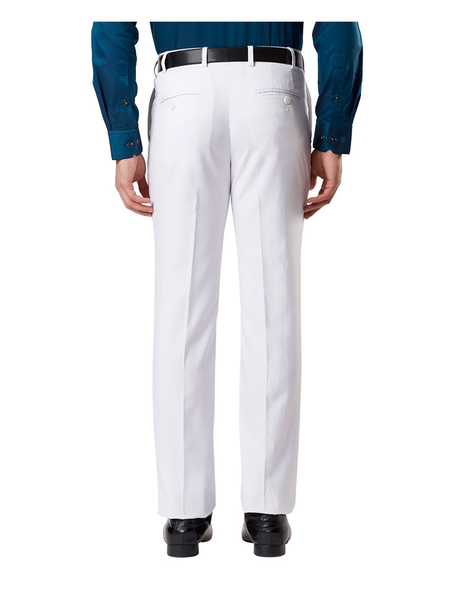 Men Slim Fit Light Blue Viscose Rayon Trousers Price in India Full  Specifications  Offers  DTashioncom