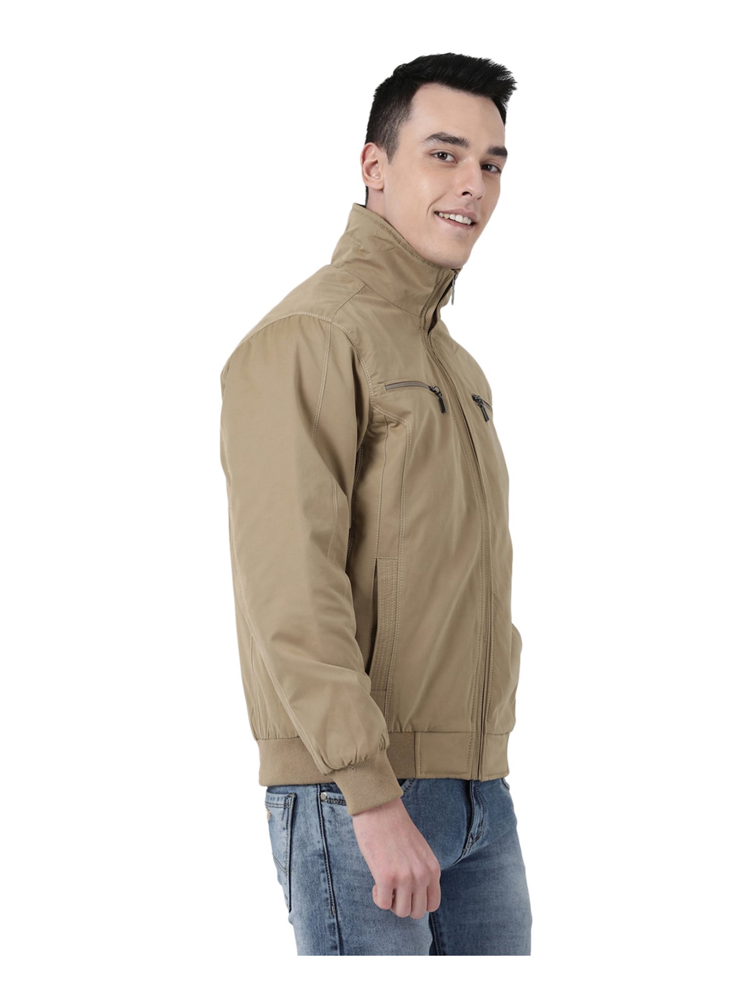 Trendyol Collection Jacket - Khaki - Regular fit - Trendyol