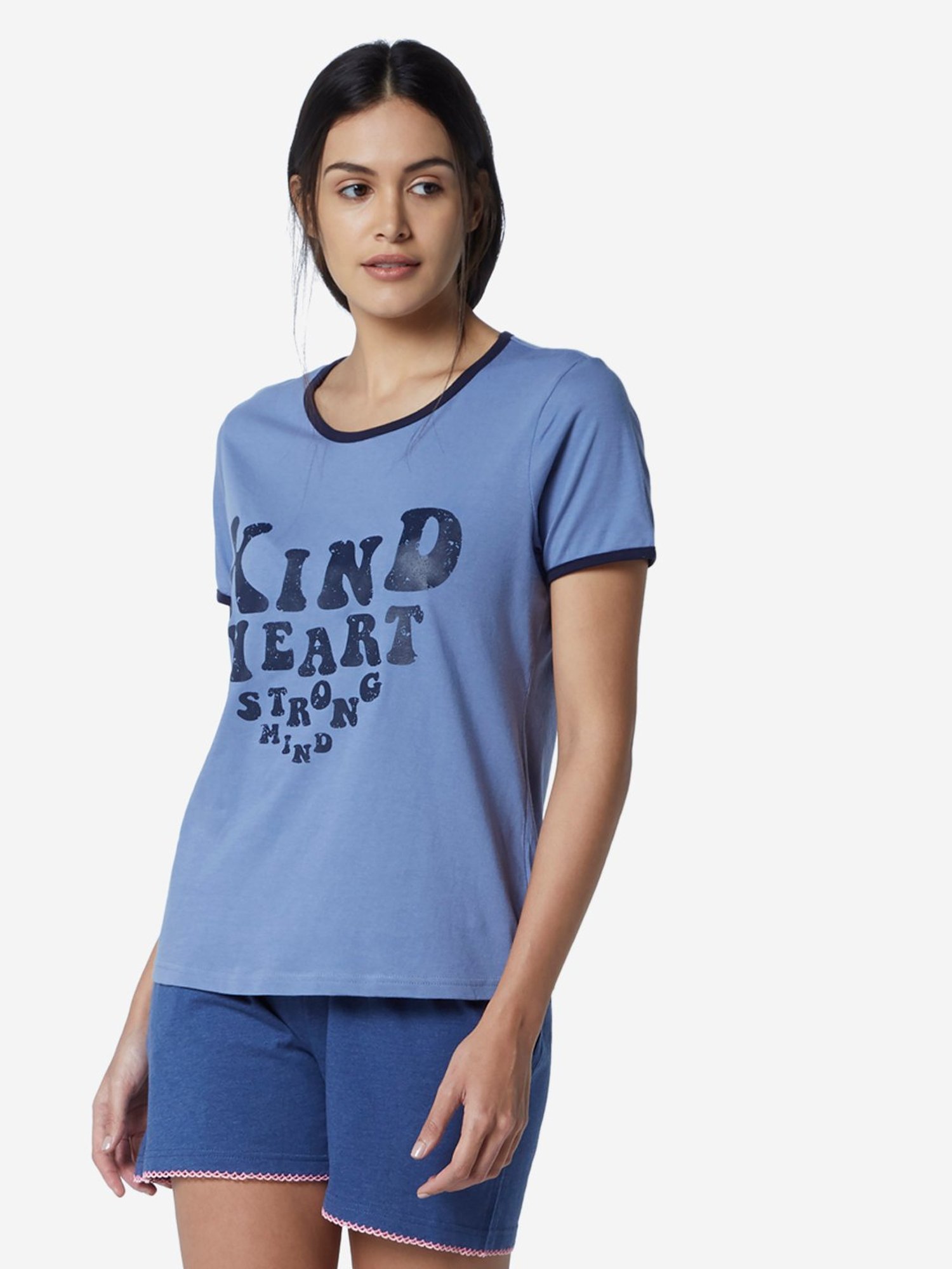 Buy Wunderlove by Westside Pink Typographic Printed T-Shirt for Online @  Tata CLiQ