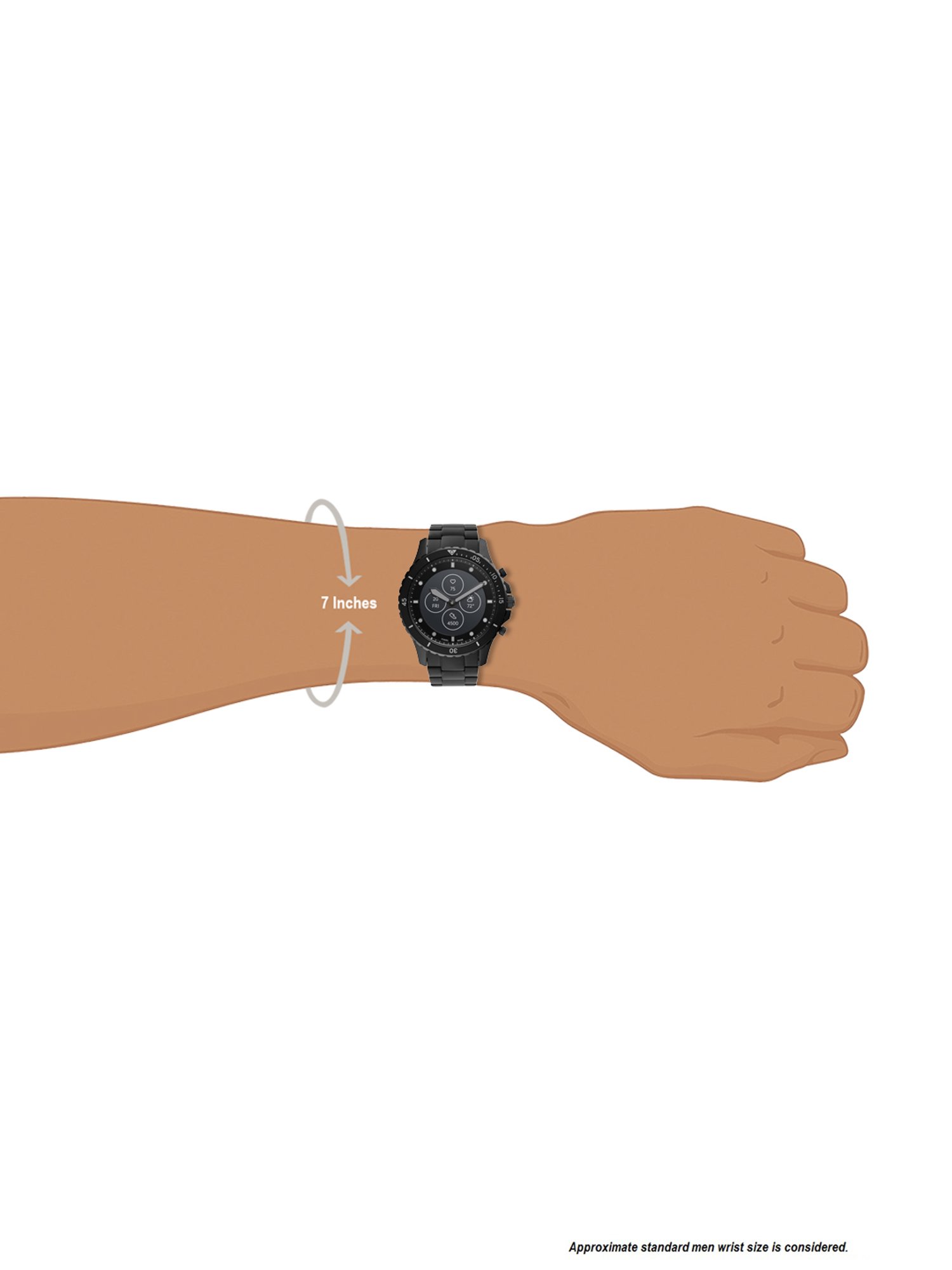Buy Fossil FTW7017 FB-01 Hybrid HR Smart Watch for Men at Best Price @ Tata  CLiQ