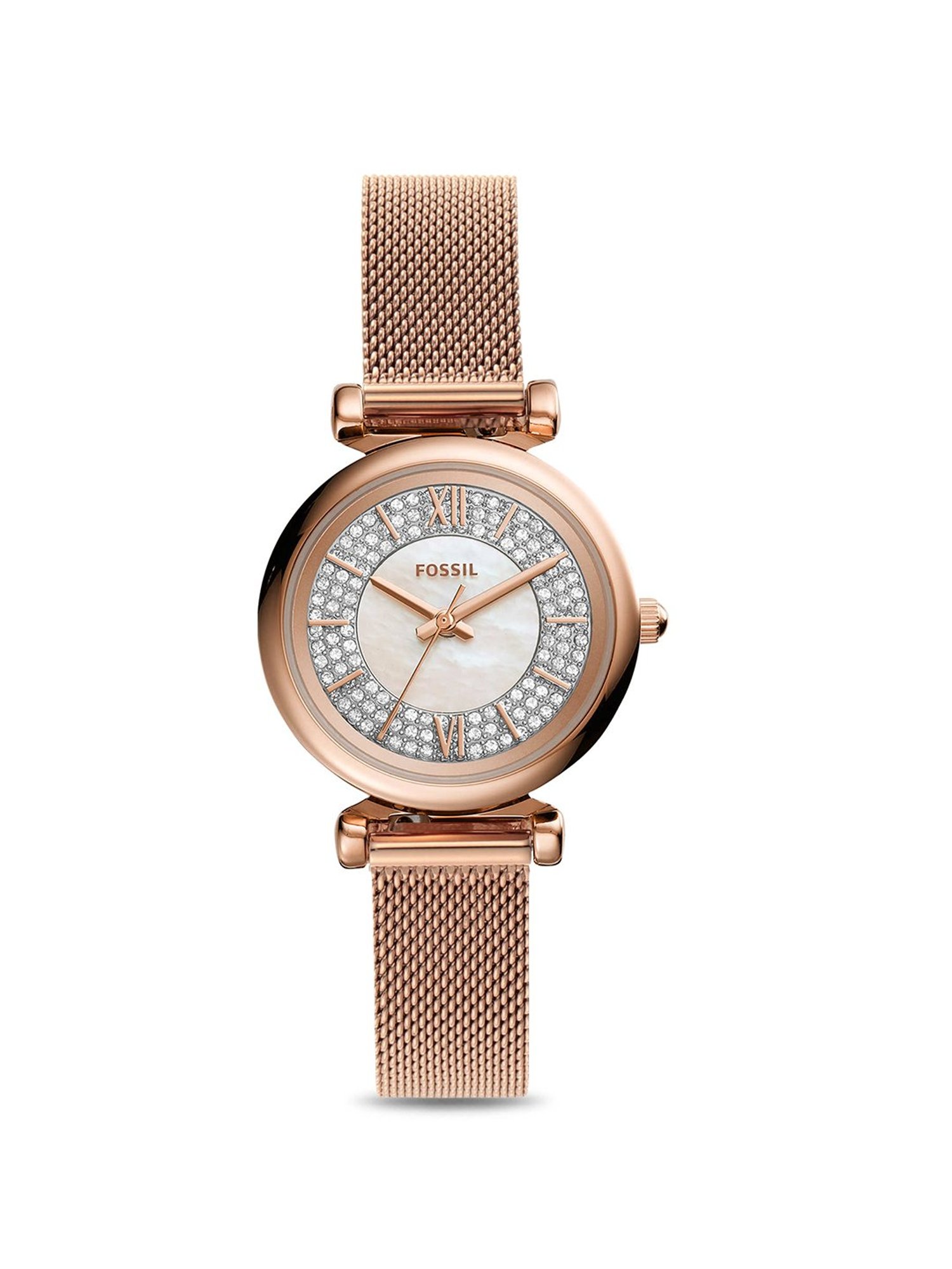 Fossil ES4836 Carlie Mini Analog Watch for Women-Fossil-Watches-TATA CLIQ