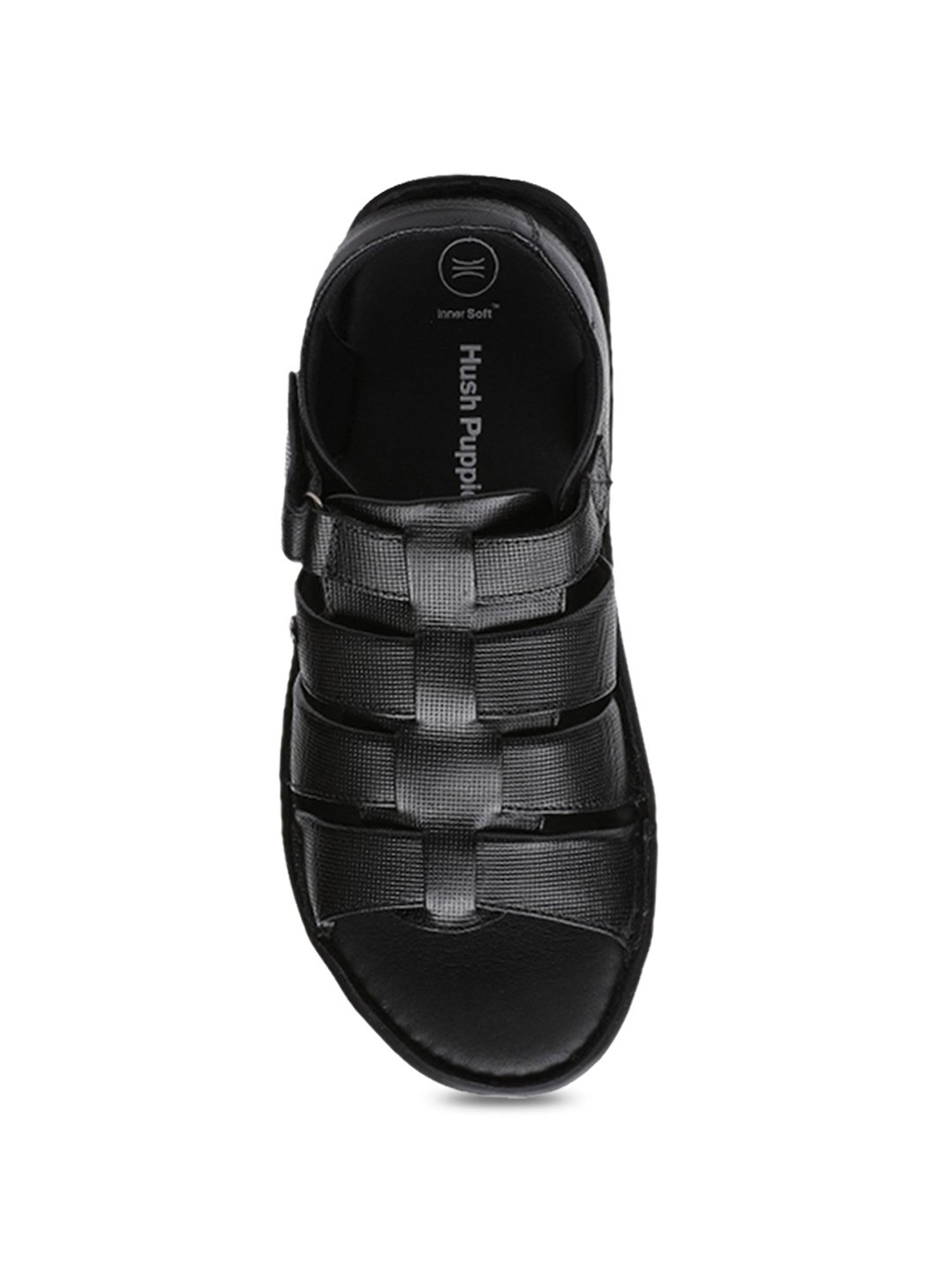 Buy Women's Hush Puppies Women Black Solid Dorri 2 Band Slide Sandals Online  | Centrepoint UAE