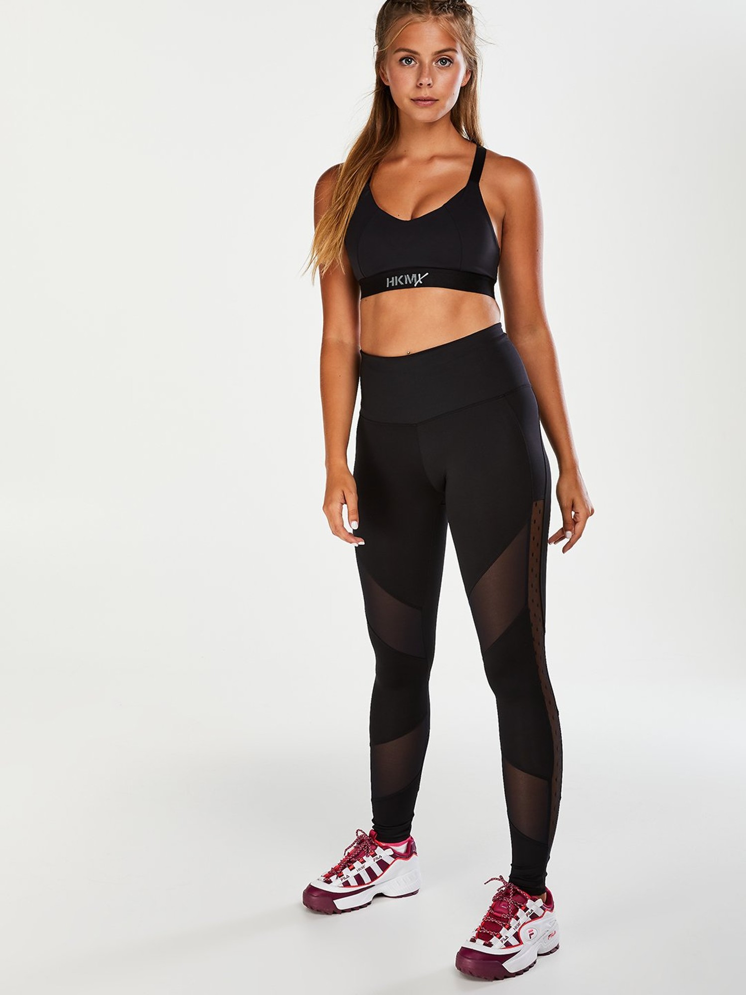 Buy Hunkemoller Black High Waist Sports Leggings for Women Online
