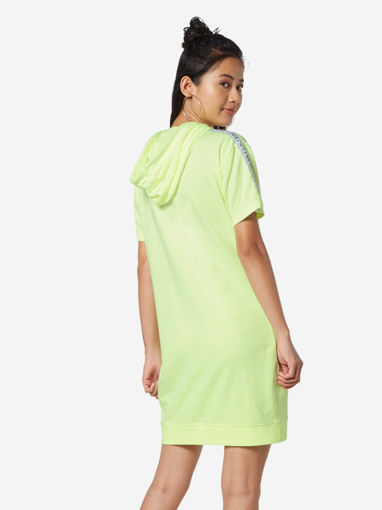 green emerald velvet dress OVERSIZED HOODIE DRESS