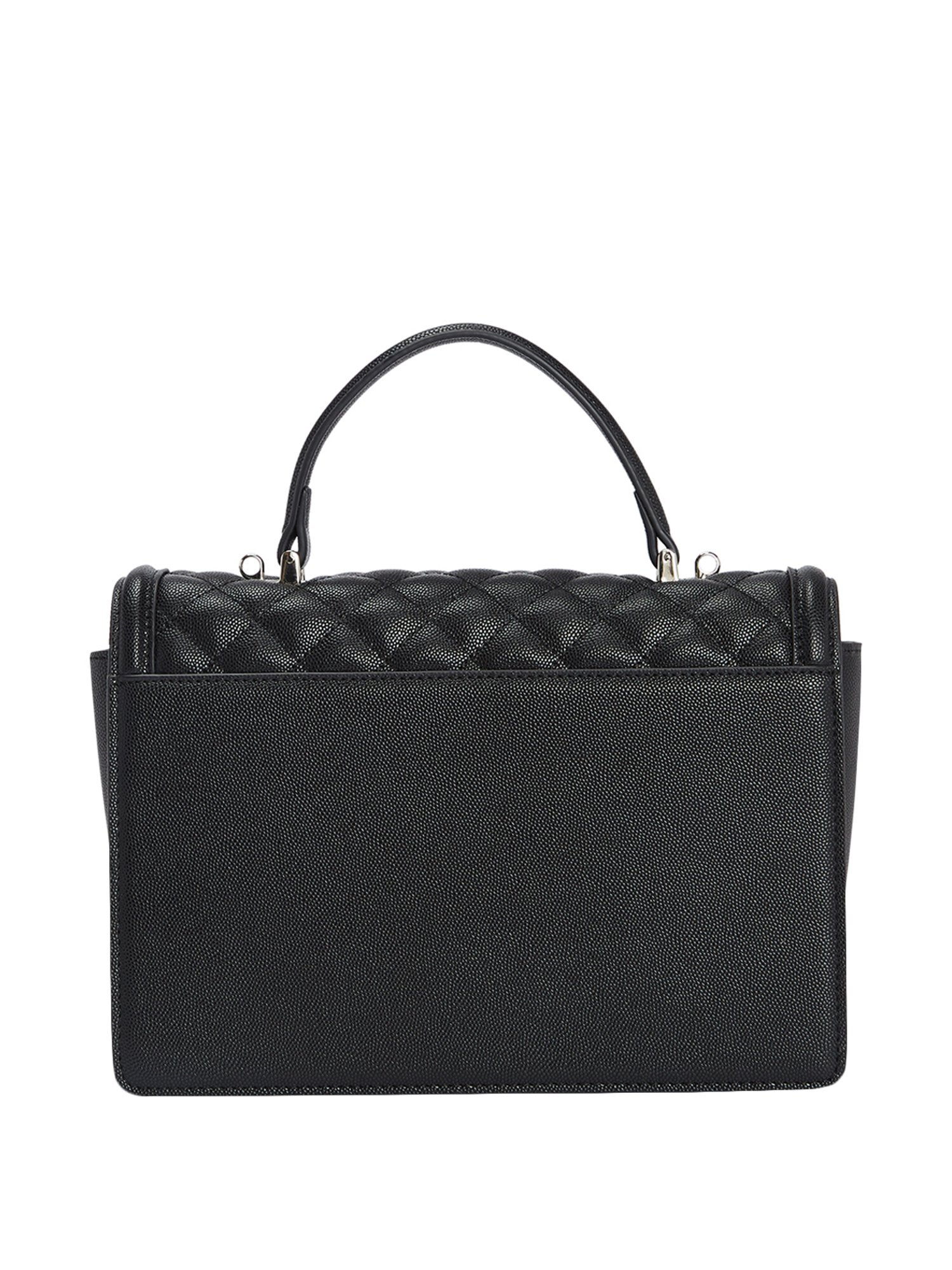 Buy Bebe Black Quilted Medium Sling Handbag Online At Best Prices Tata Cliq