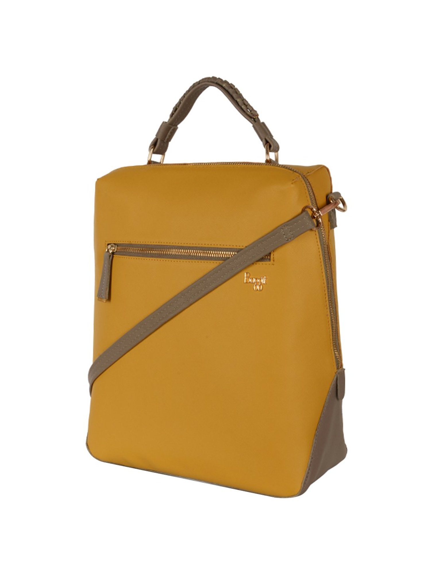 Buy Baggit Women Mustard Yellow Synthetic Pane Sling Bag Cum Backpack  Online at Best Prices in India  JioMart