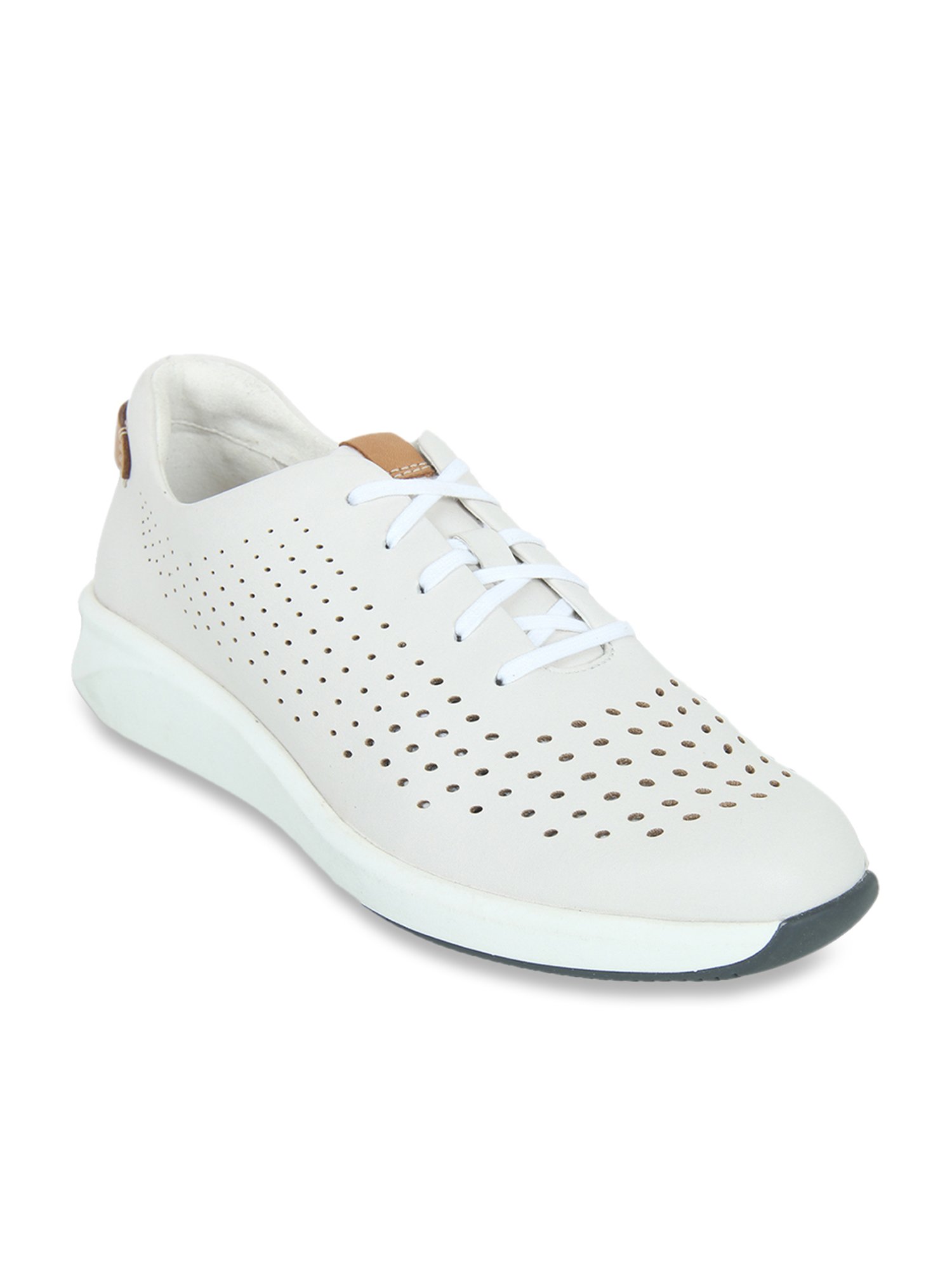 clarks white sneakers