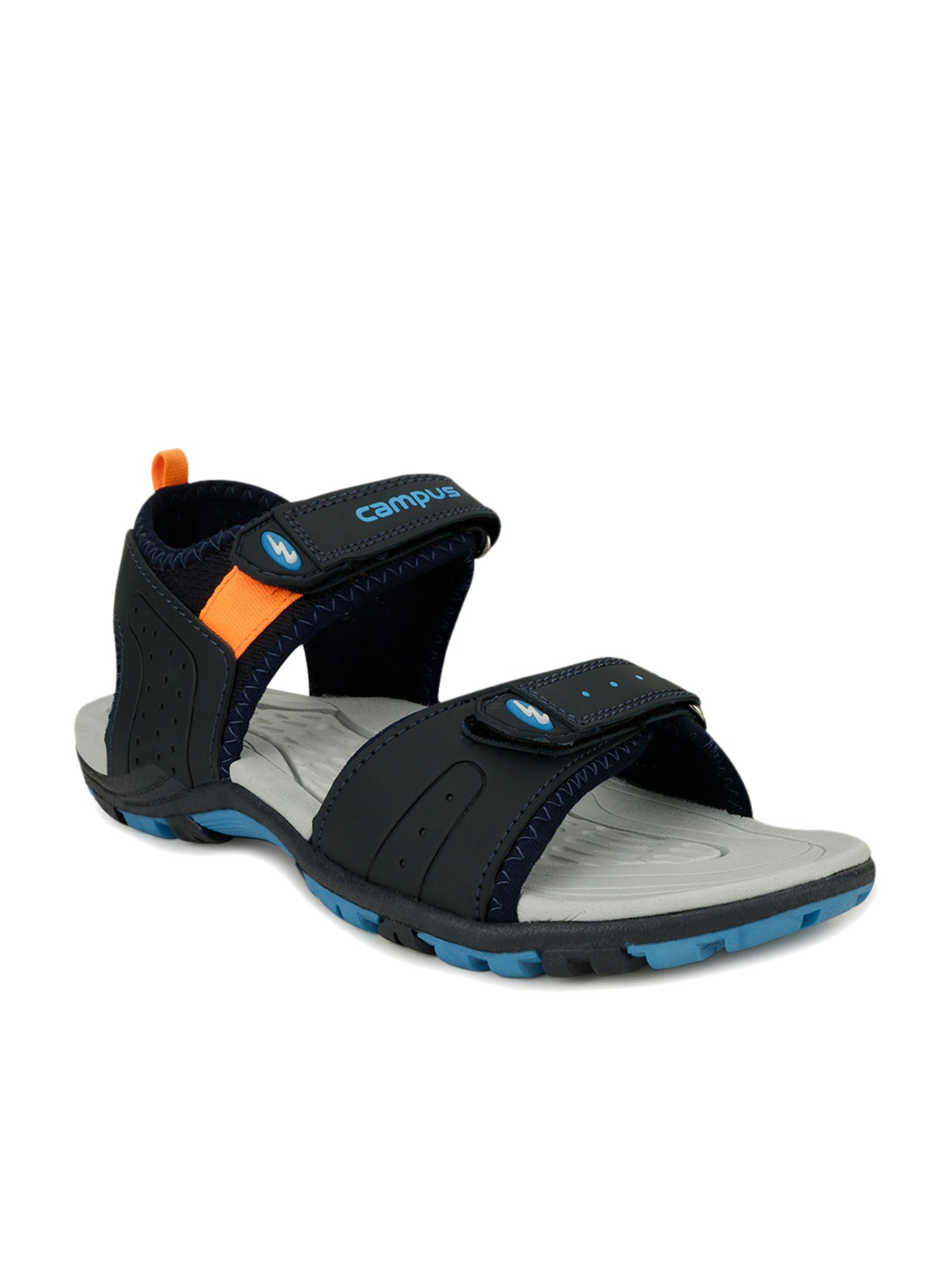 Buy Sandals For Men: Gc-22110-Blk-D-Gry | Campus Shoes