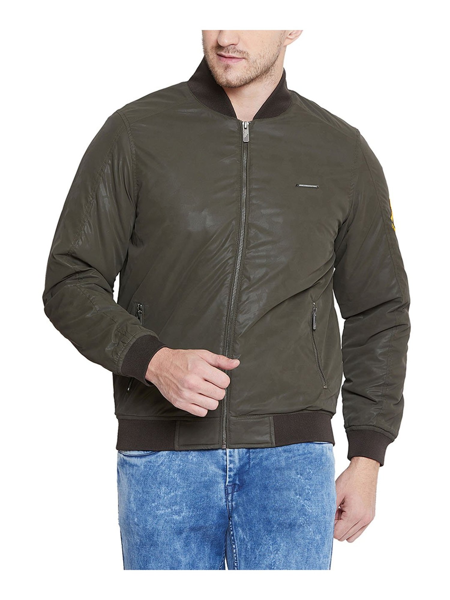 Buy Gant Green Slim Fit Jacket for Mens Online @ Tata CLiQ