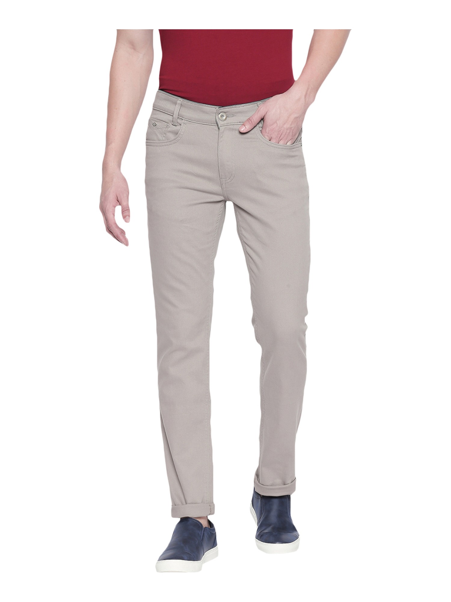 Buy Online Cotton Trousers for Men  Mufti