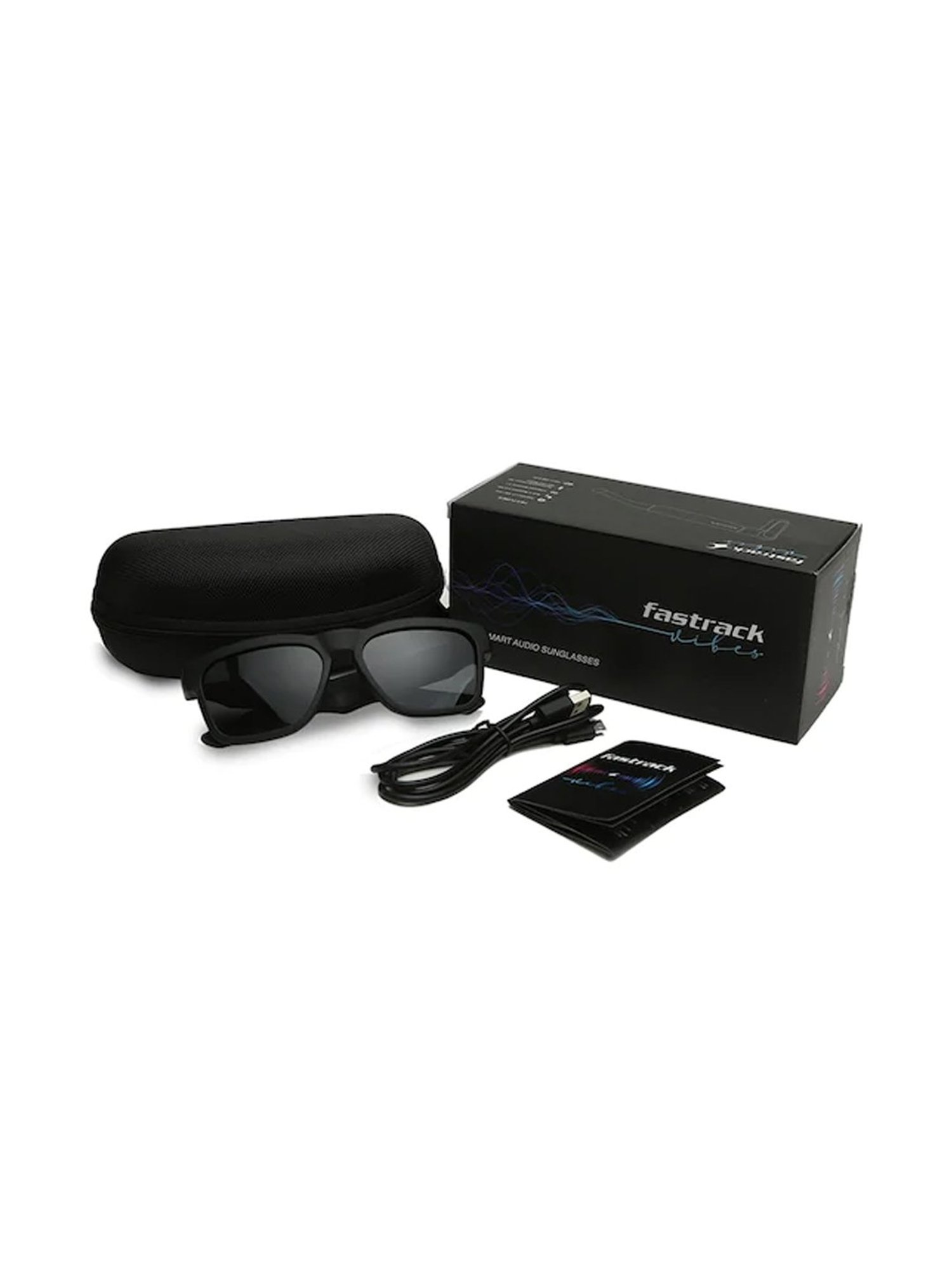 Fastrack Women Smart Audio Square Non-Polarized Sunglasses For Men