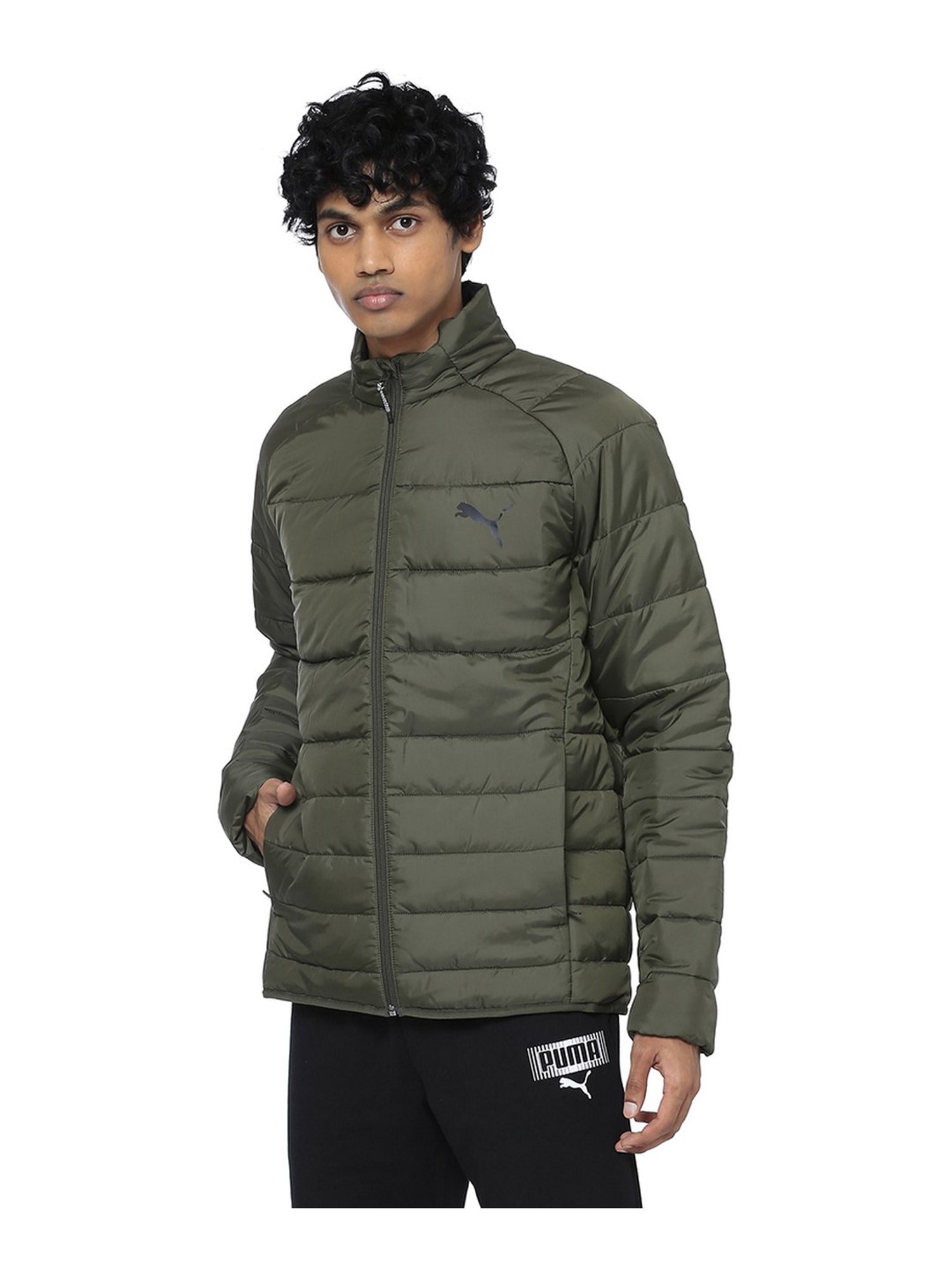 Buy Puma Men VK Reversible Padded Jacket,Blue -Large at Amazon.in