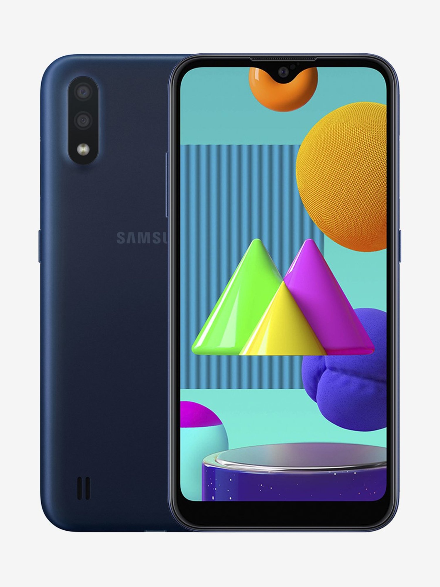 Buy Samsung Galaxy M01 32 Gb Blue 3 Gb Ram Dual Sim 4g Online At Best Prices Tata Cliq