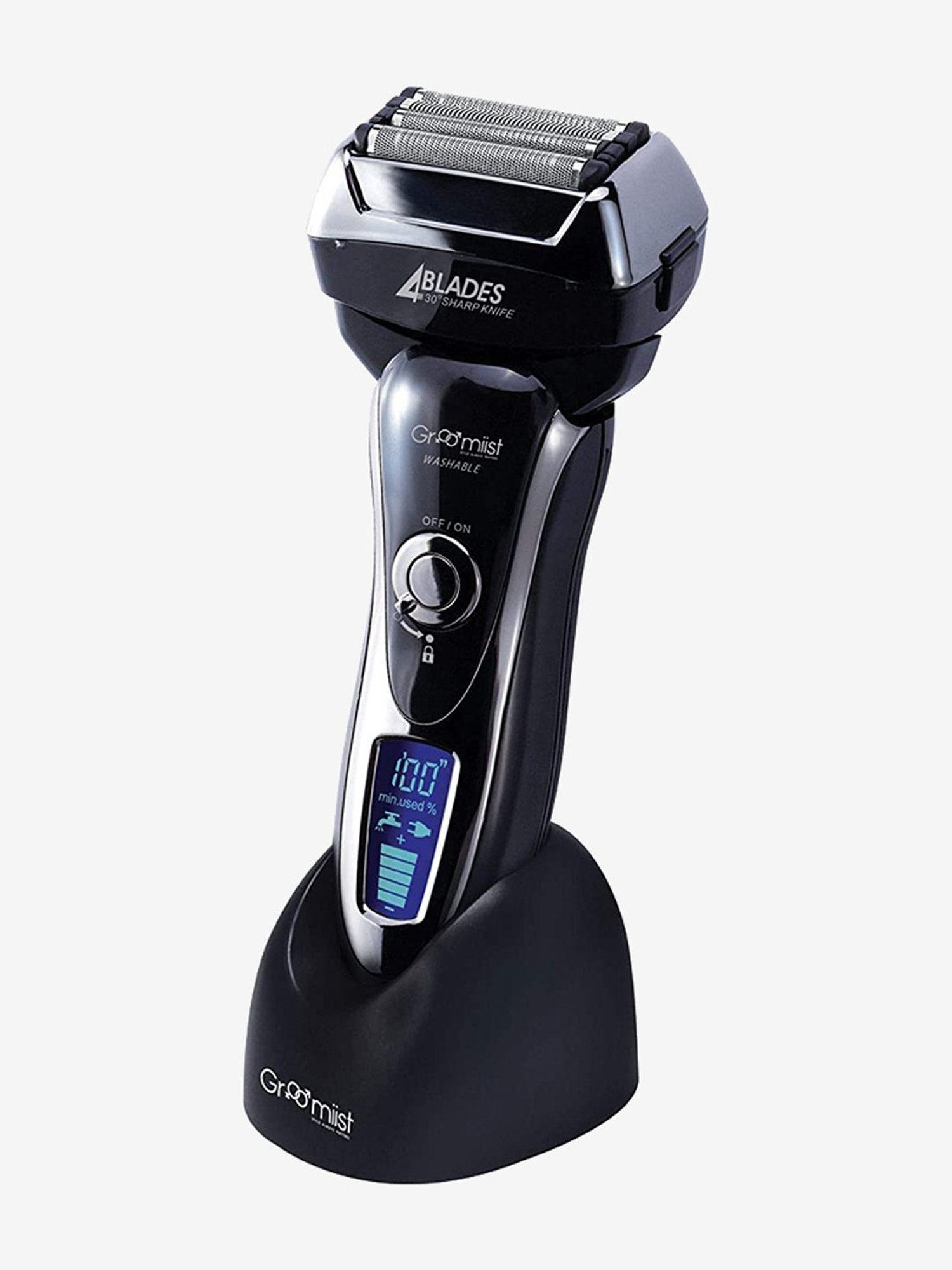 shaver with pop up trimmer