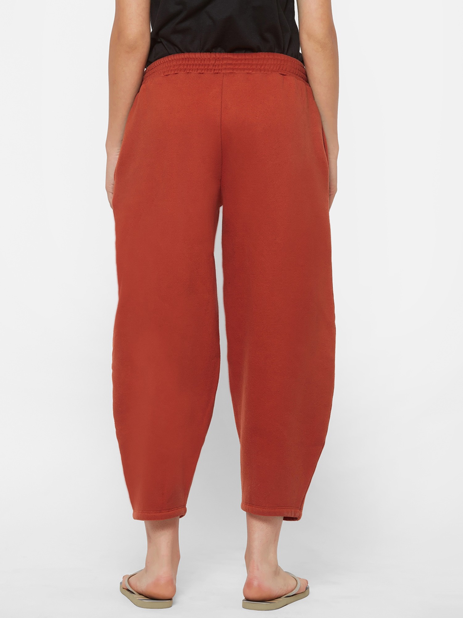 Buy Mystere Paris Orange Cotton Lounge Pants for Women Online @ Tata CLiQ