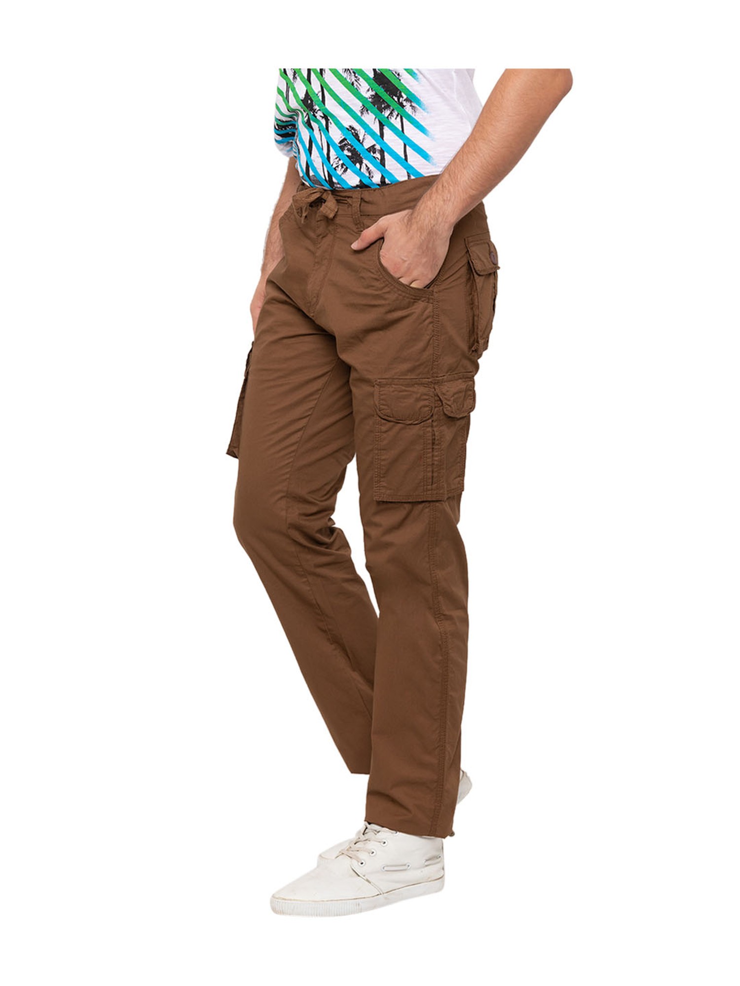 Buy Tan Brown Trousers  Pants for Men by Buda Jeans Co Online  Ajiocom