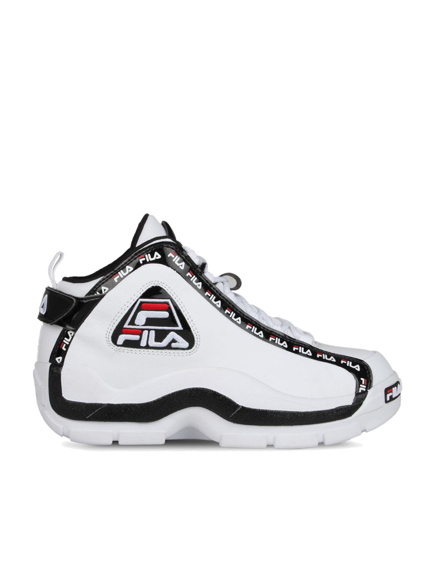 Buy Fila Grant Hill 2 Repeat White Ankle High Sneakers for Men at