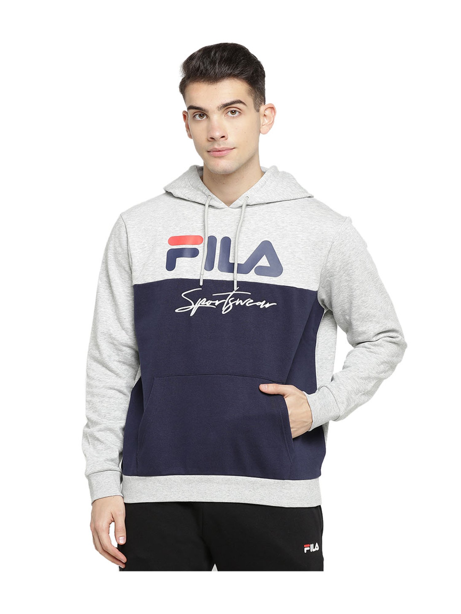 fila hoodie outfit