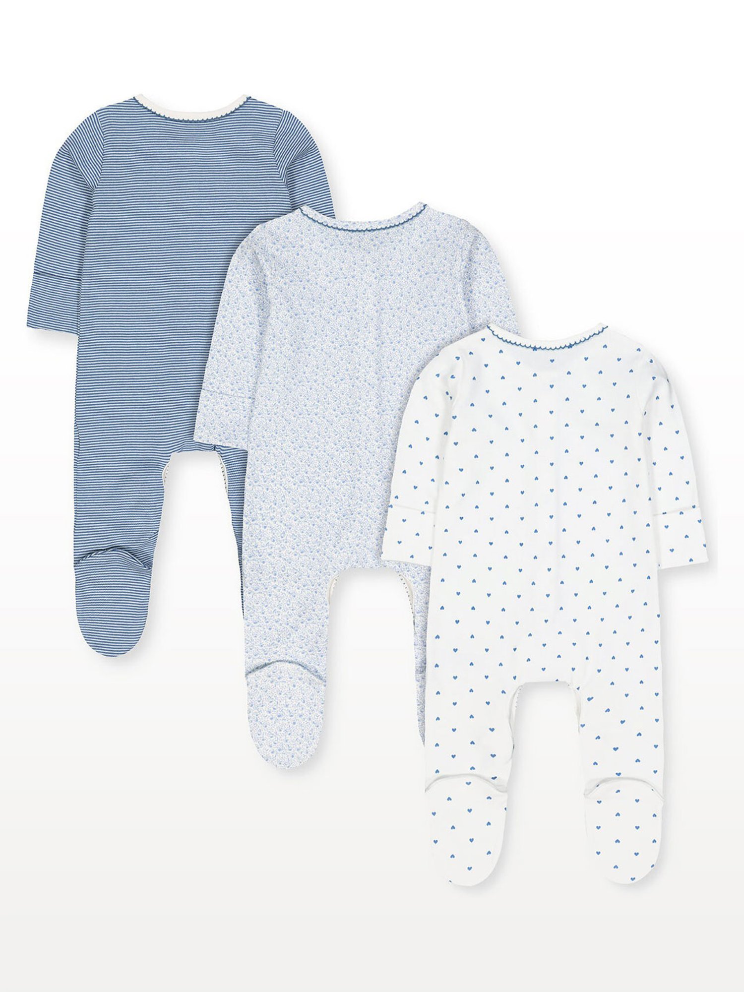 mothercare sleepsuits