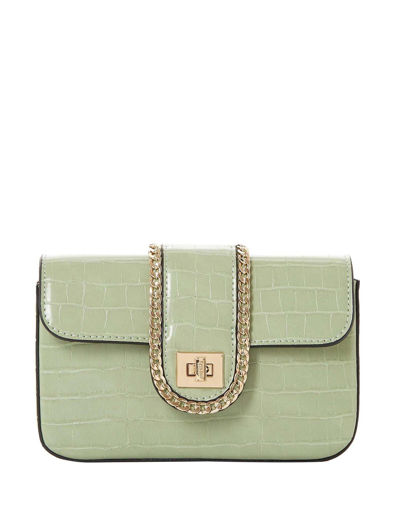 dune london green bag