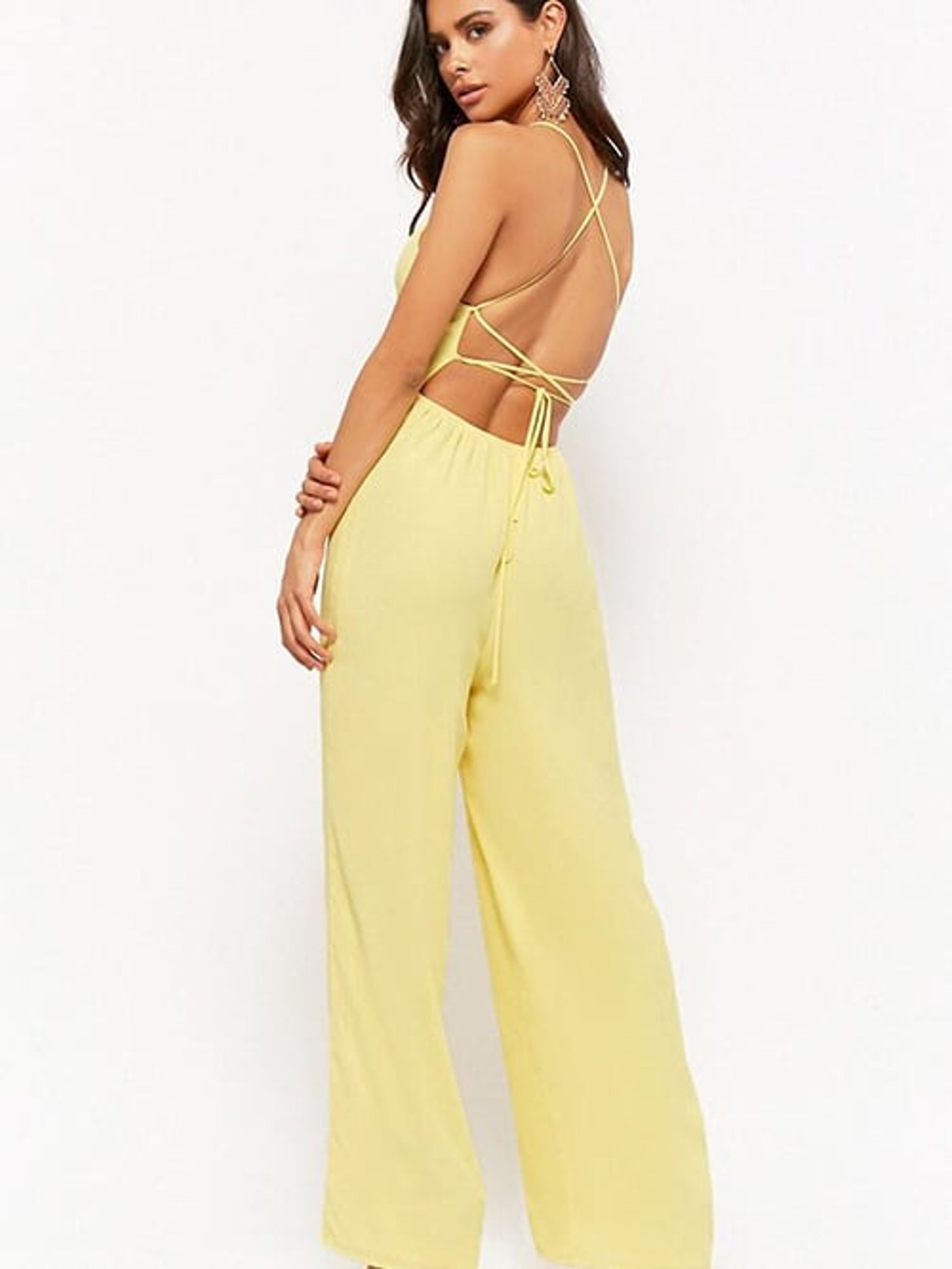 Discover 89+ yellow jumpsuit forever 21 super hot ceg.edu.vn