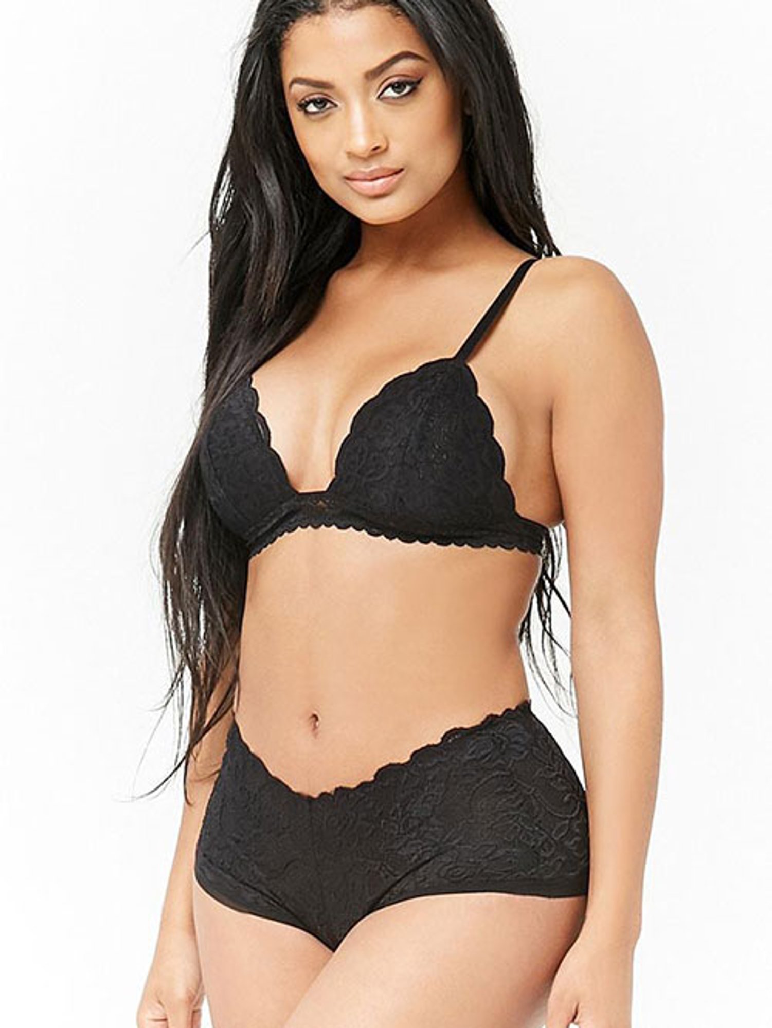 Buy Forever 21 Black Lace Bralette Bra for Women Online @ Tata CLiQ