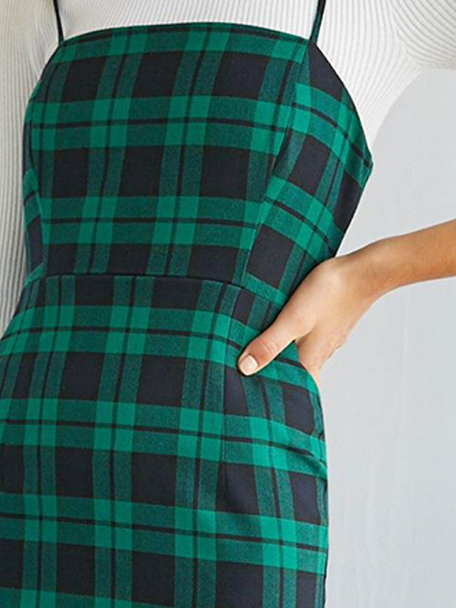 Buy Forever 21 Black Green Checks Mini Dress for Women Online Tata CLiQ