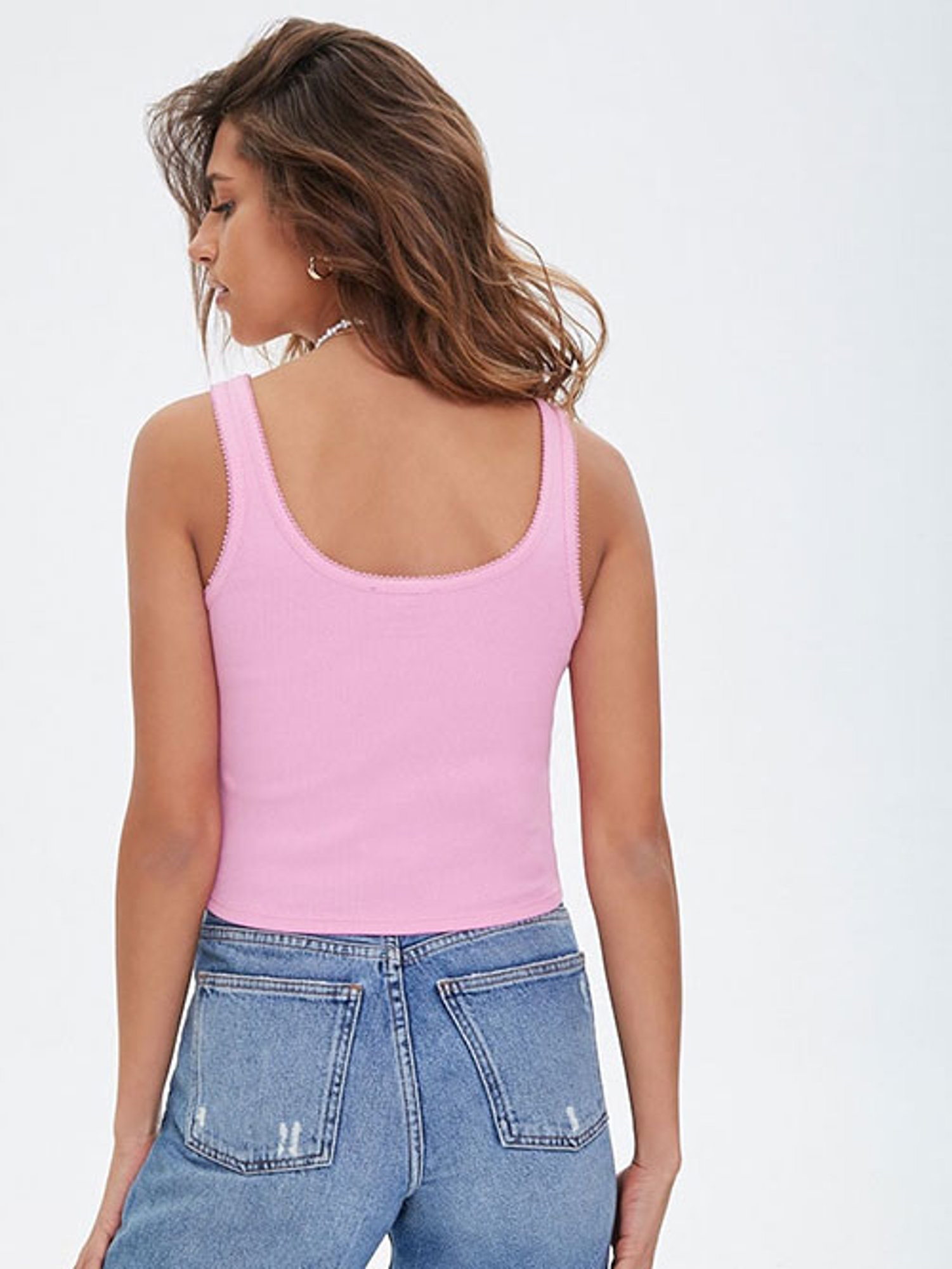 Buy Forever 21 Pink Printed Tank Top for Women Online @ Tata CLiQ