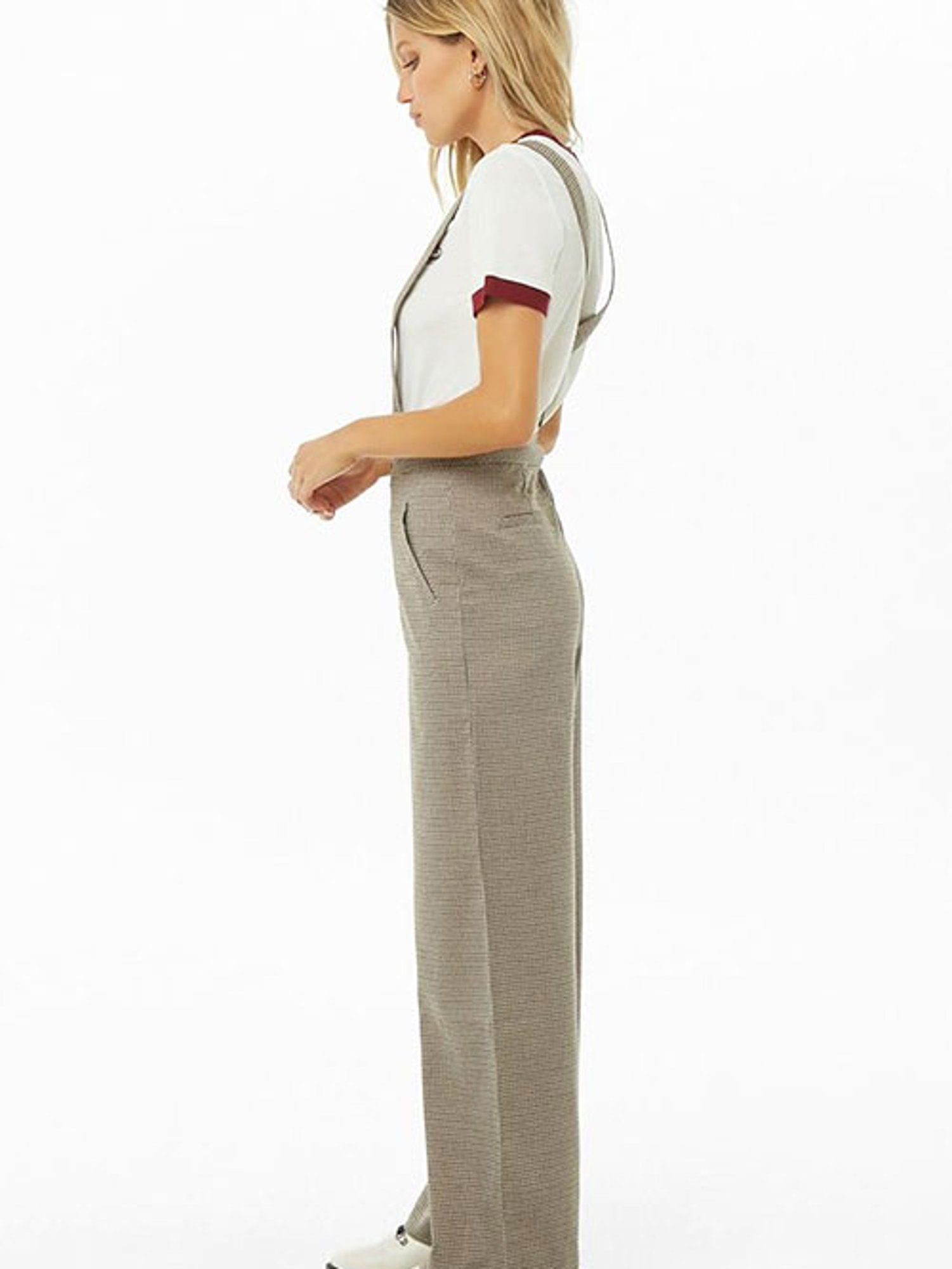 Buy online Tie Front Suspender Trouser from bottom wear for Women by  Kassually for 869 at 50 off  2023 Limeroadcom