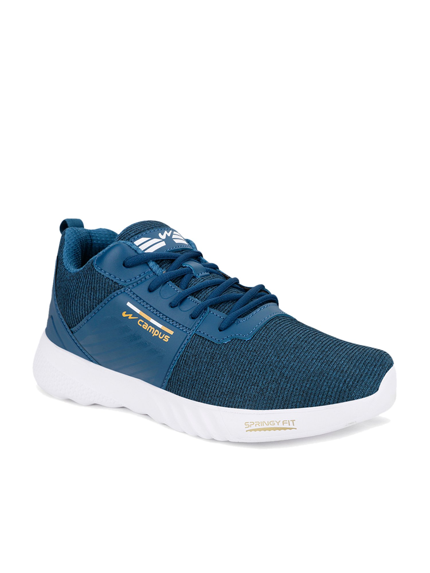 campus blue running shoes