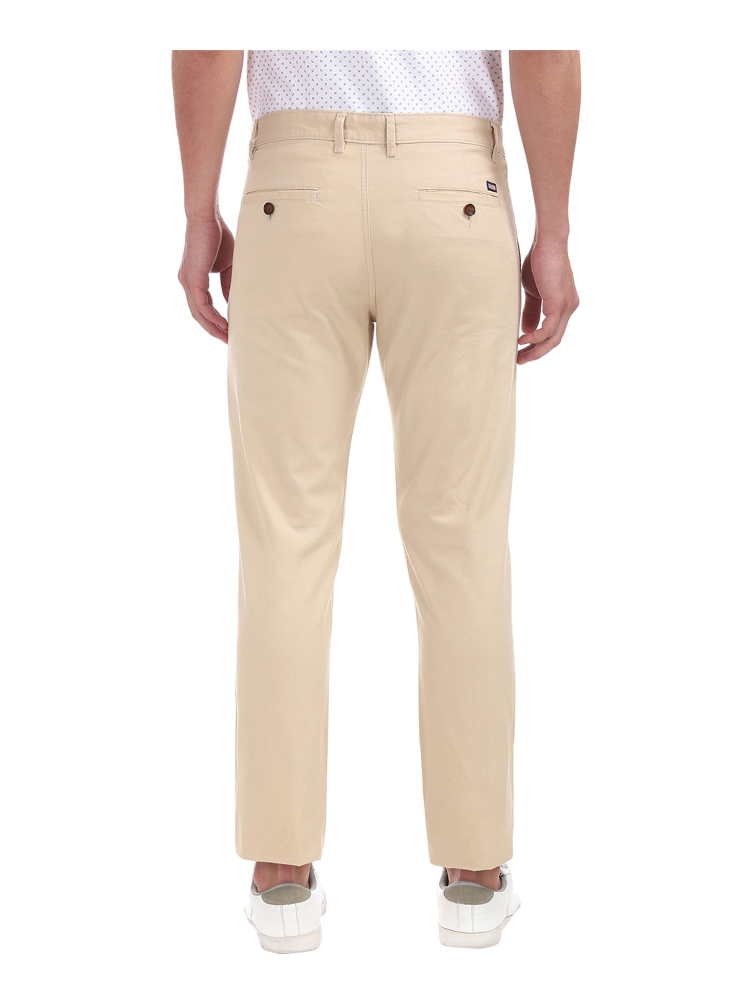 Buy Arrow Men Textured Regular Fit Trousers  NNNOWcom
