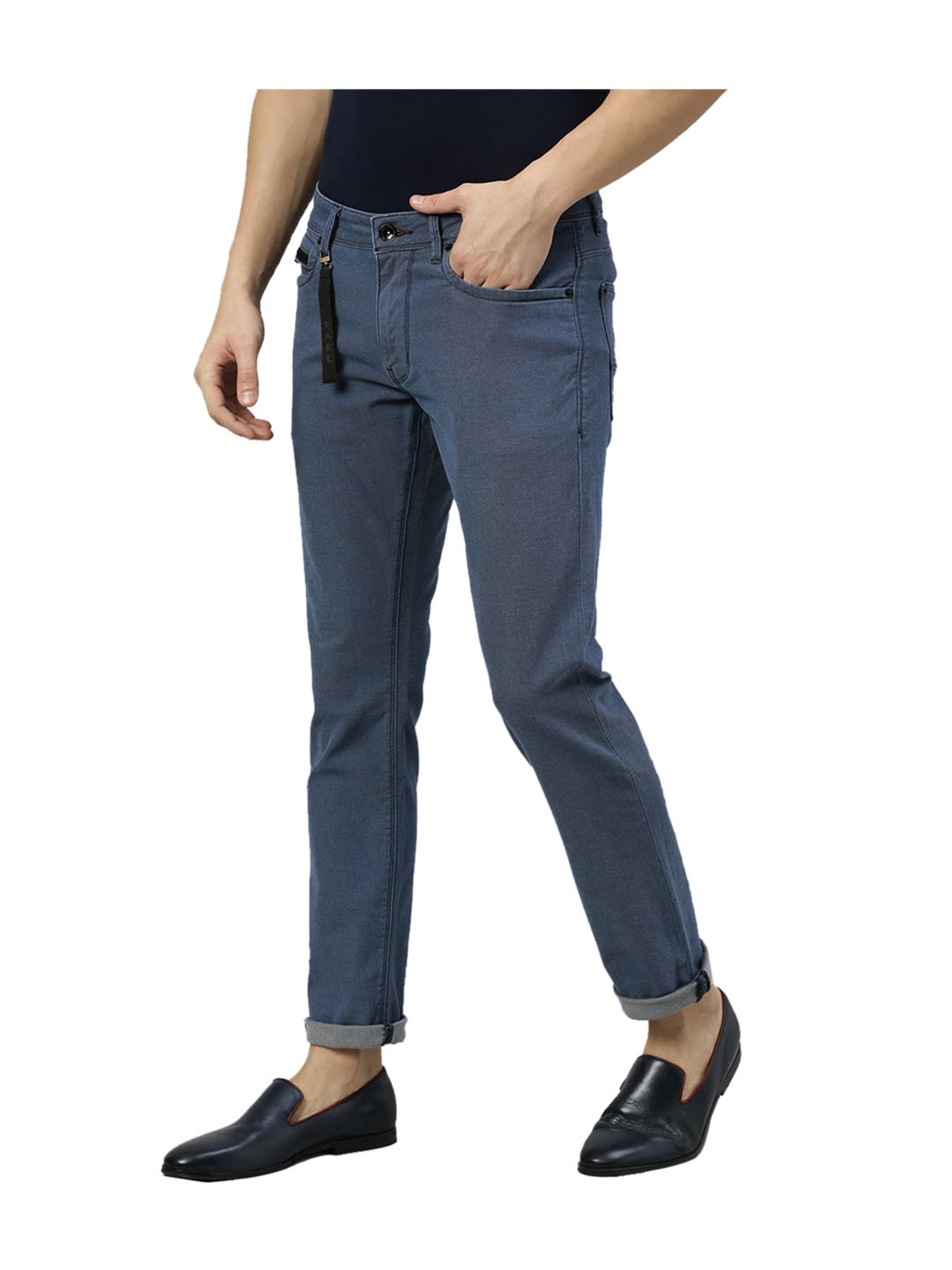 Buy Rare Rabbit Blue Regular Fit Jeans 