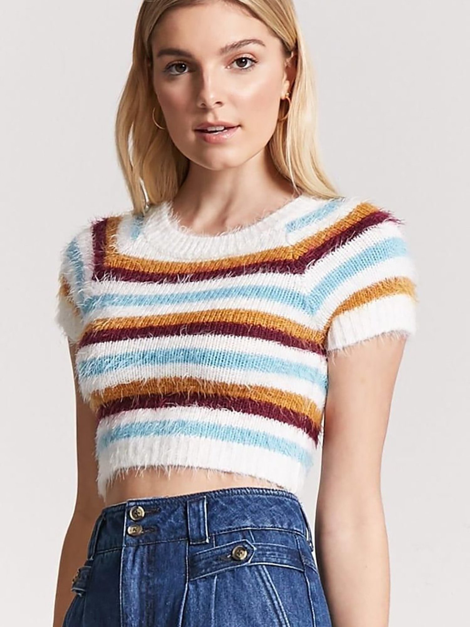 forever 21 multicolor sweater