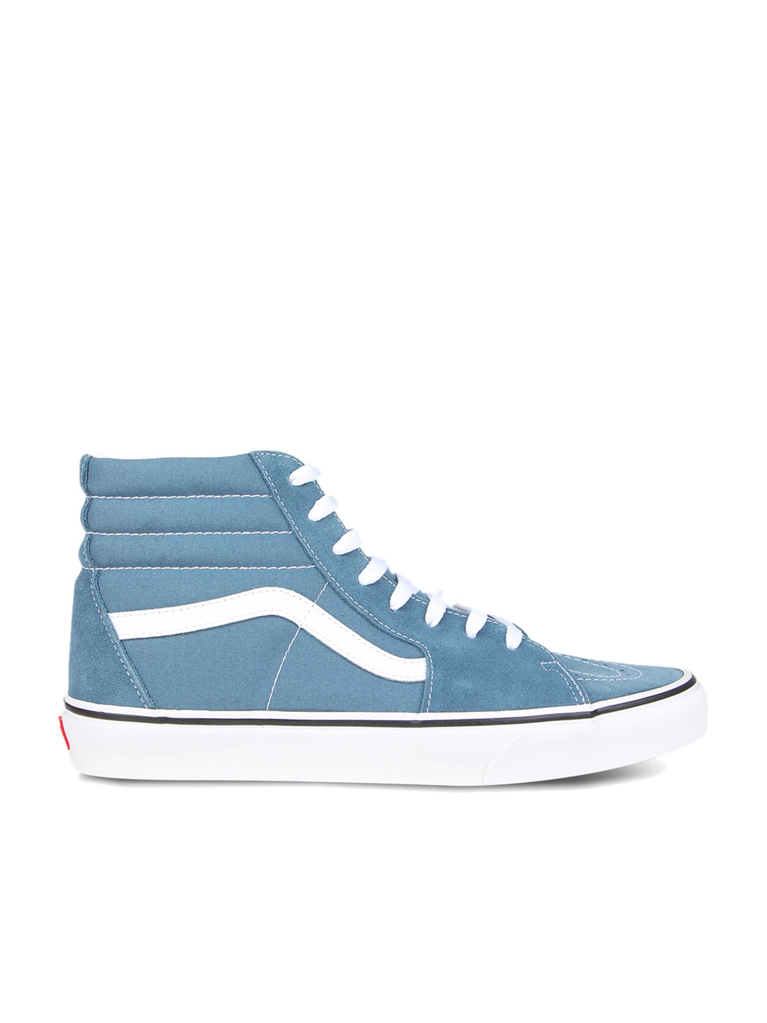 Buy Vans SK8-HI Blue Ankle Sneakers for Men Price @ CLiQ