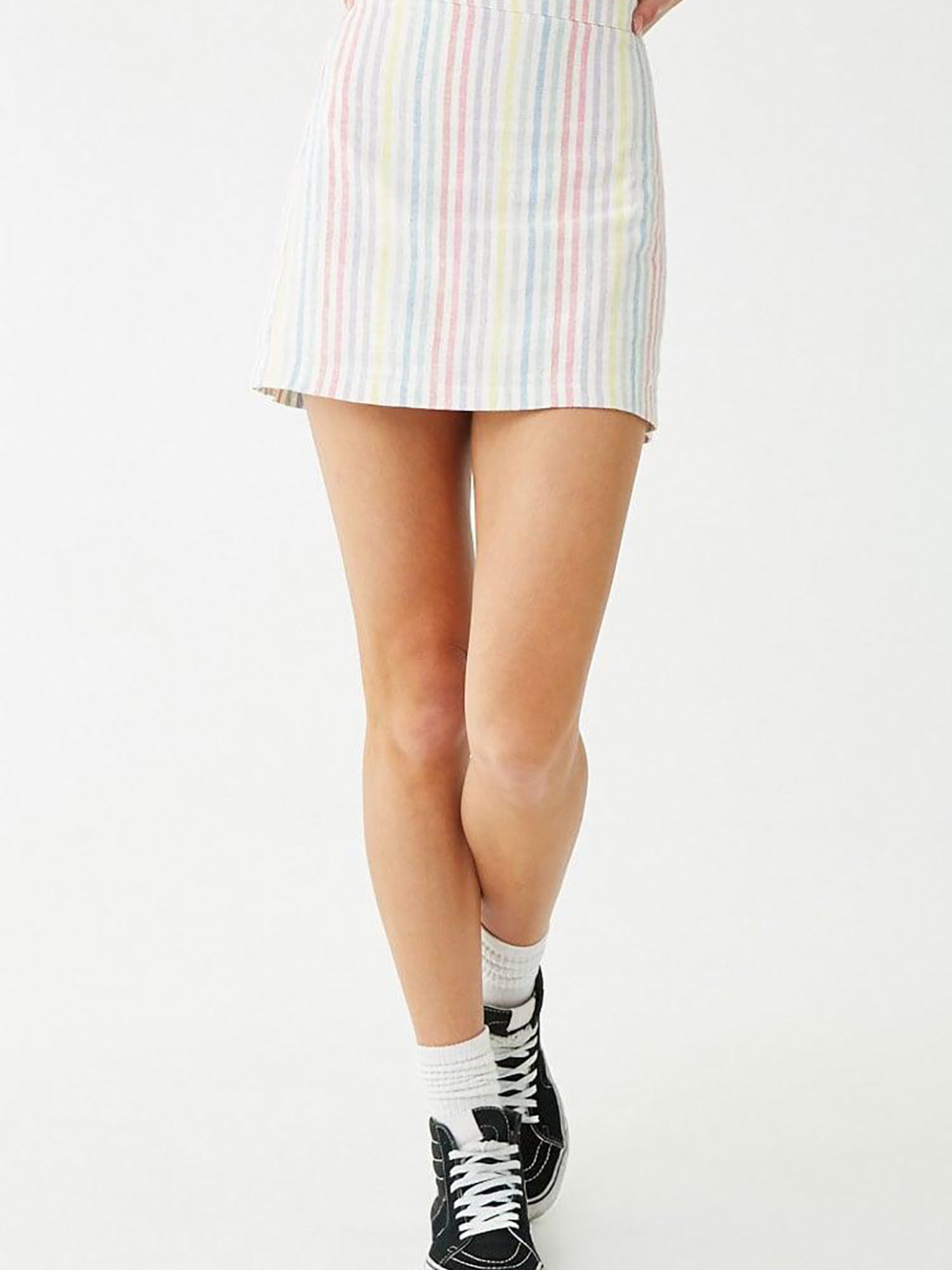 Striped skirt shop forever 21