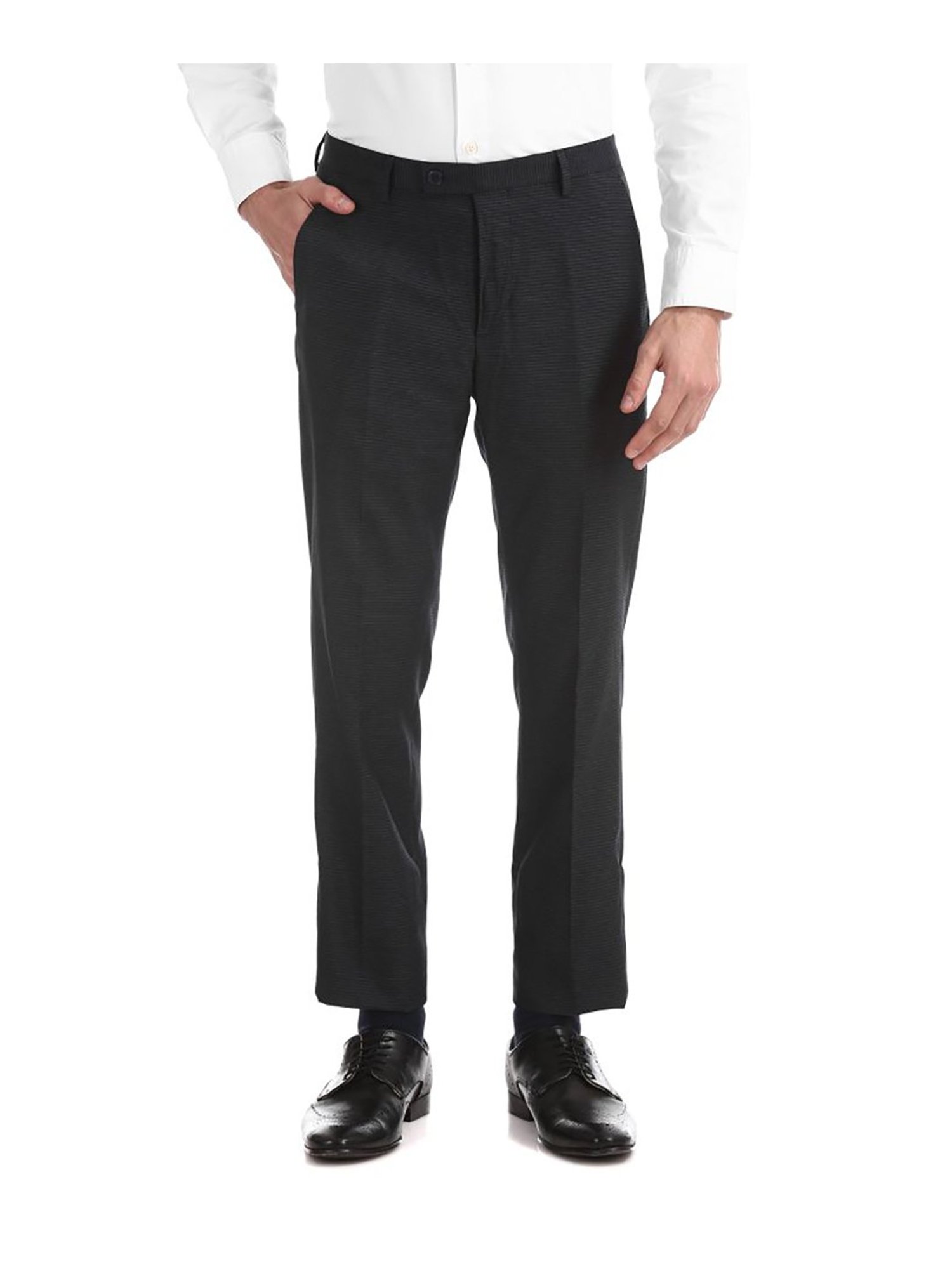 Buy ARROW Natural Mens Regular Fit Formal Trousers  Shoppers Stop